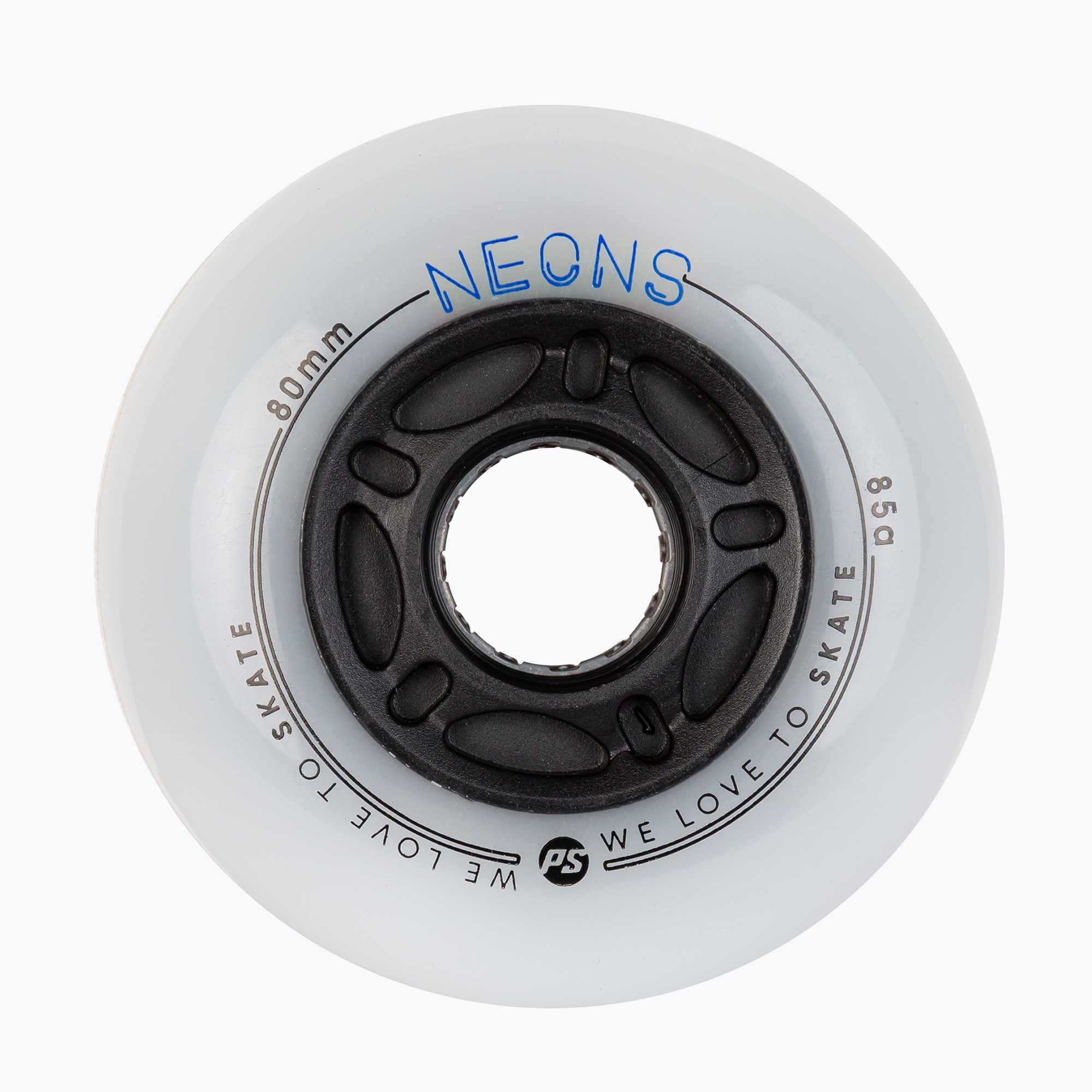 Powerslide Neons 80 mm/85A ruote rollerblade 4 pezzi blu. (80 mm / 85A) (Neons 4-pack 905419)