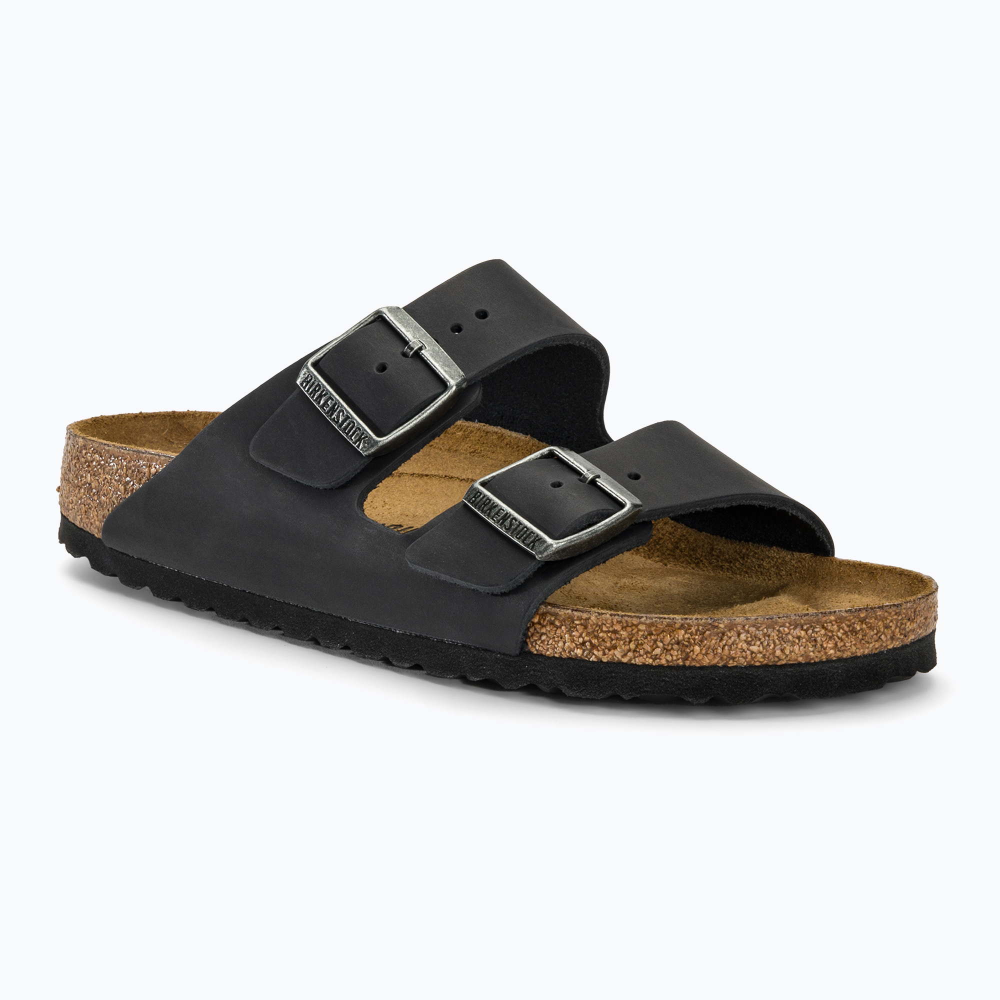 BIRKENSTOCK Arizona LEOI Infradito nero stretto (39 EU) (Arizona LEOI Narrow 0552113)