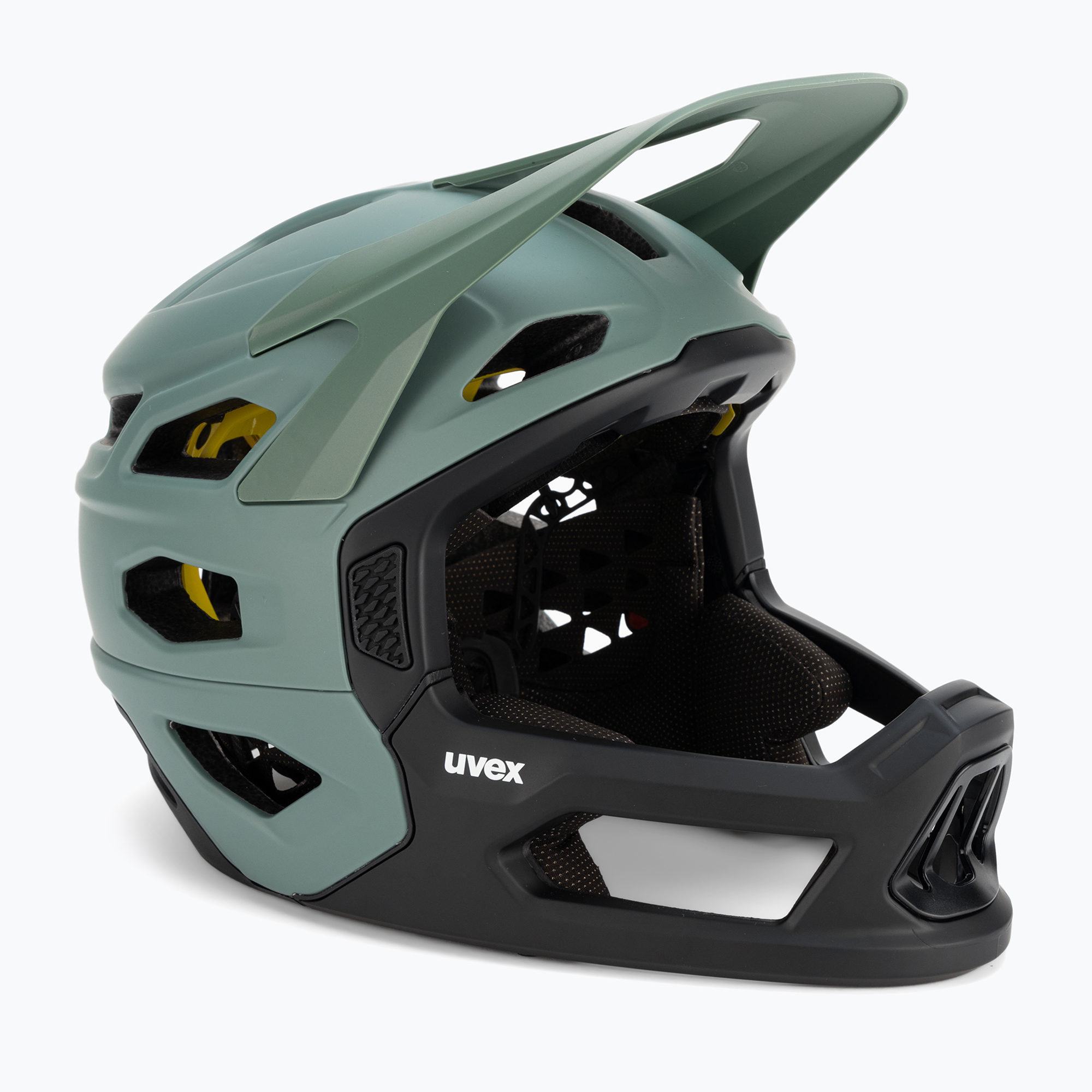 UVEX casco da bici Revolt MIPS muschio/nero
