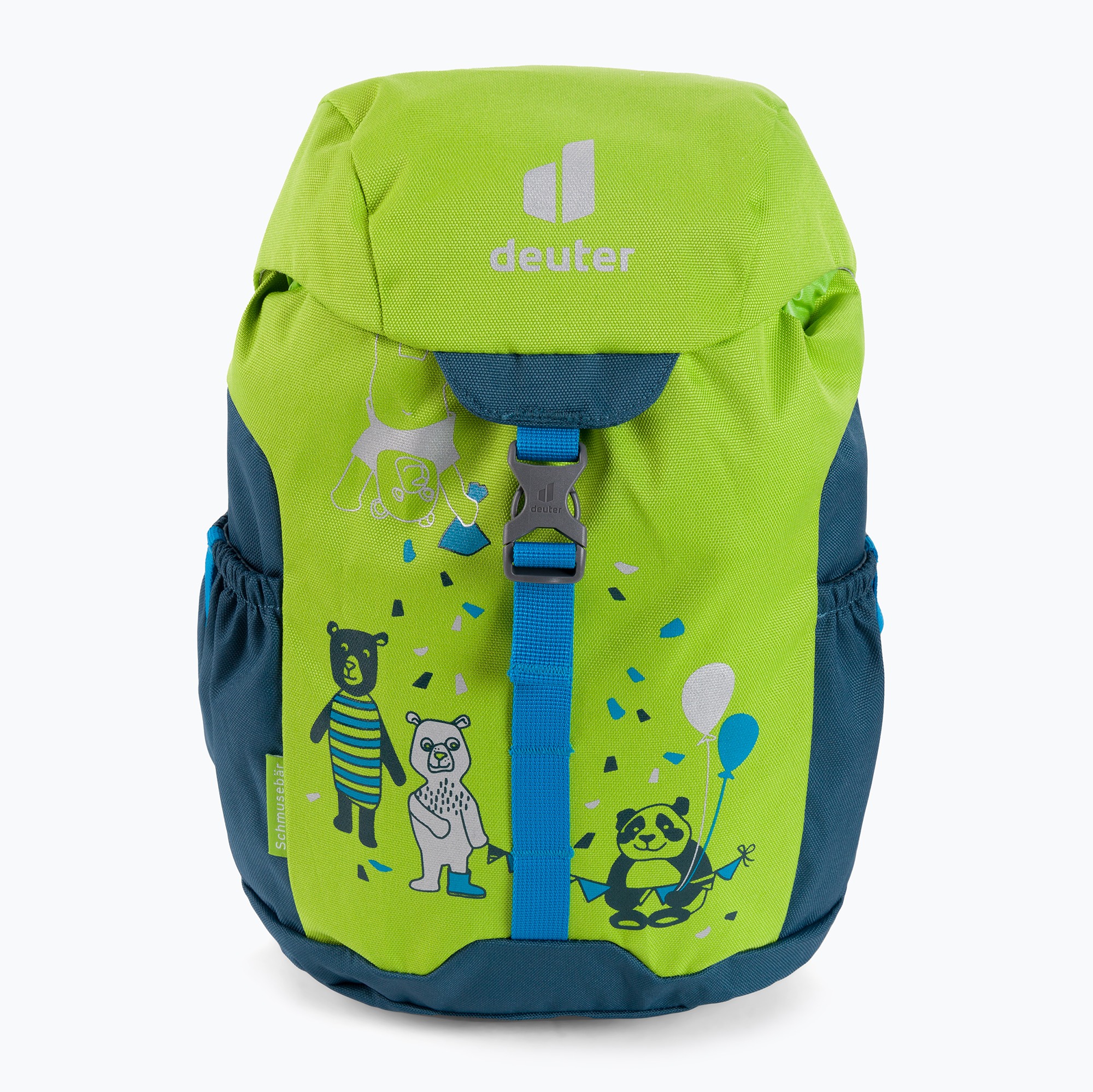 Zaino da trekking per bambini Deuter Schmusebär 8 l kiwi/artico (8 l) (Schmusebar 8 361012123110)