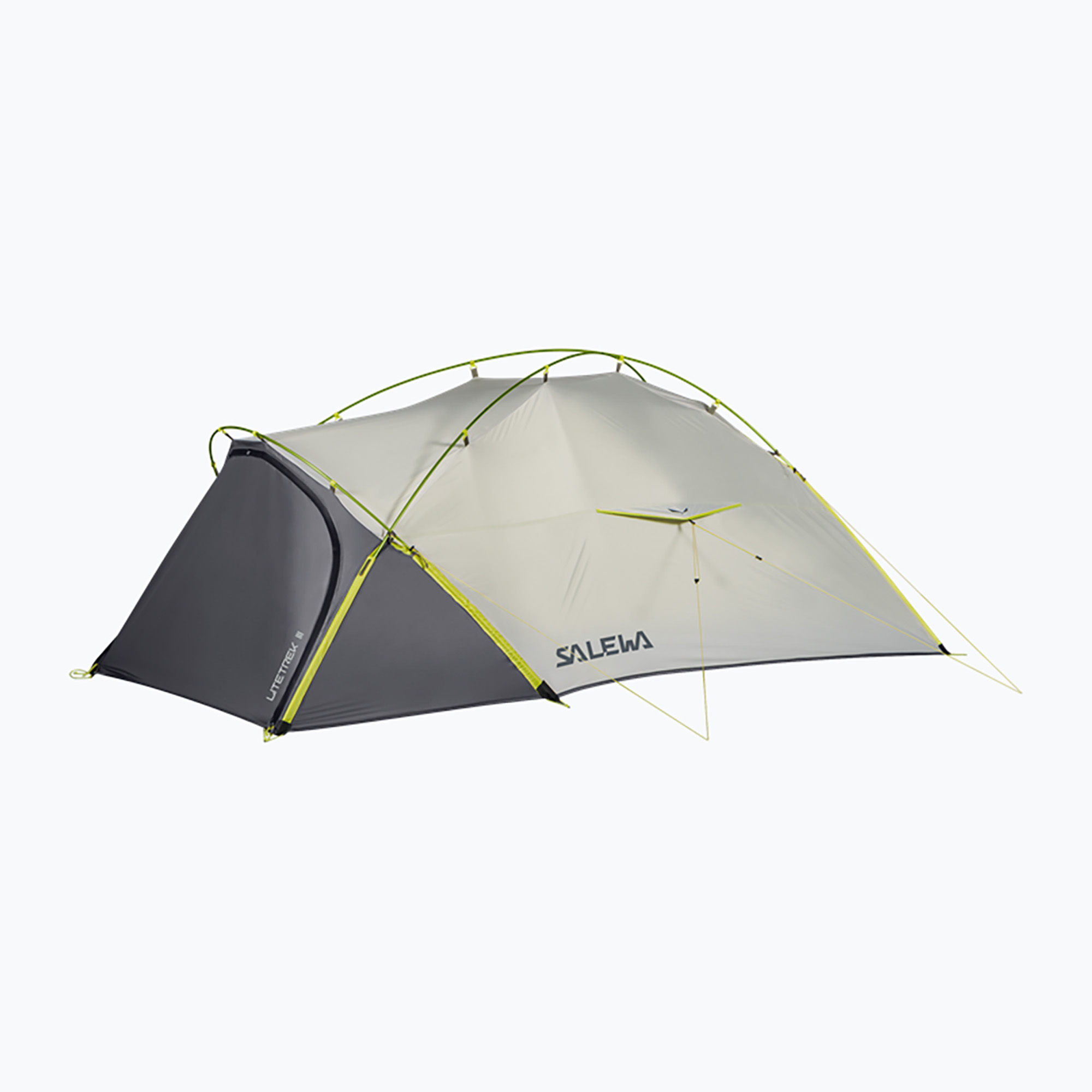 Salewa Litetrek III grigio chiaro/cactus Tenda da trekking per 3 persone