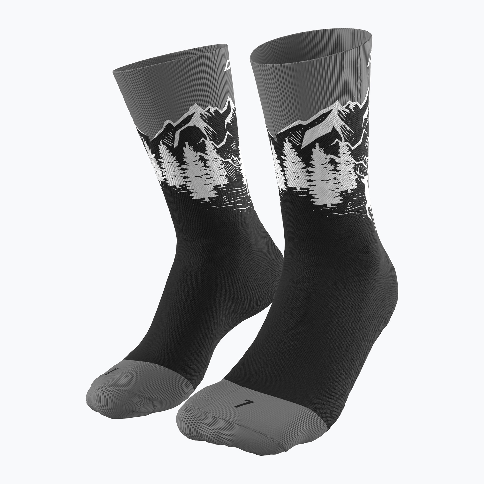 Calze da corsa DYNAFIT Stay Fast black out (43-46 EU) (Stay Fast 08-0000071526)