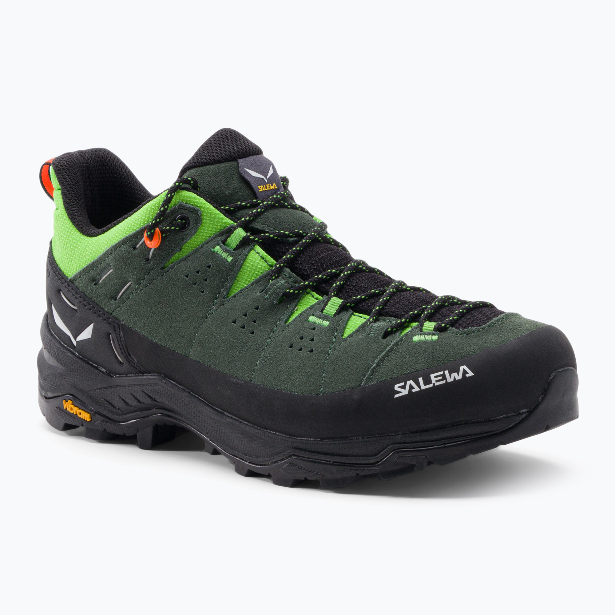 Scarpe da trekking da uomo Salewa Alp Trainer 2 verde grezzo/nero (42.5 (8.5 UK)) (Alp Trainer 2 00-0000061402)