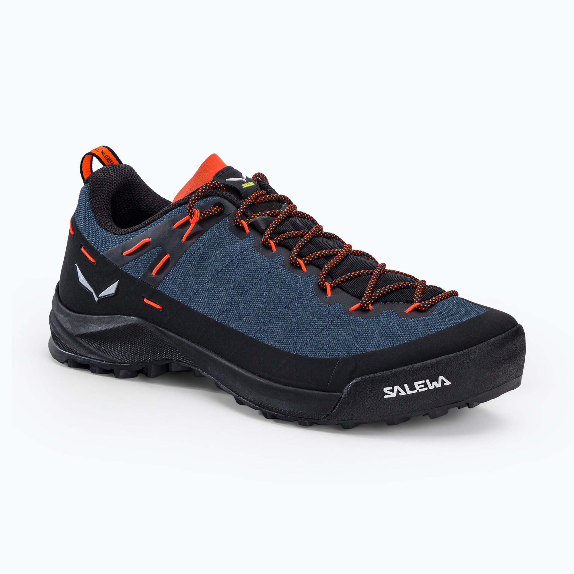 Salewa Wildfire Canvas, scarpe da trekking da uomo in denim scuro/nero (40.5 ( 7 UK)) (Wildfire Canvas 00-0000061406)
