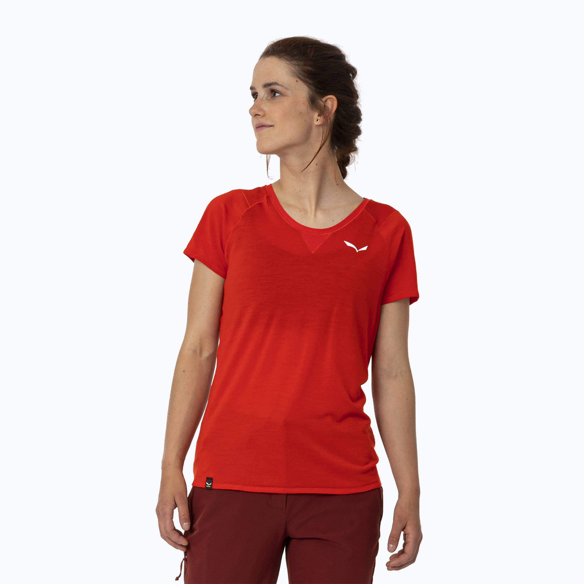 Maglietta con fiamma Agner AM da donna di Salewa