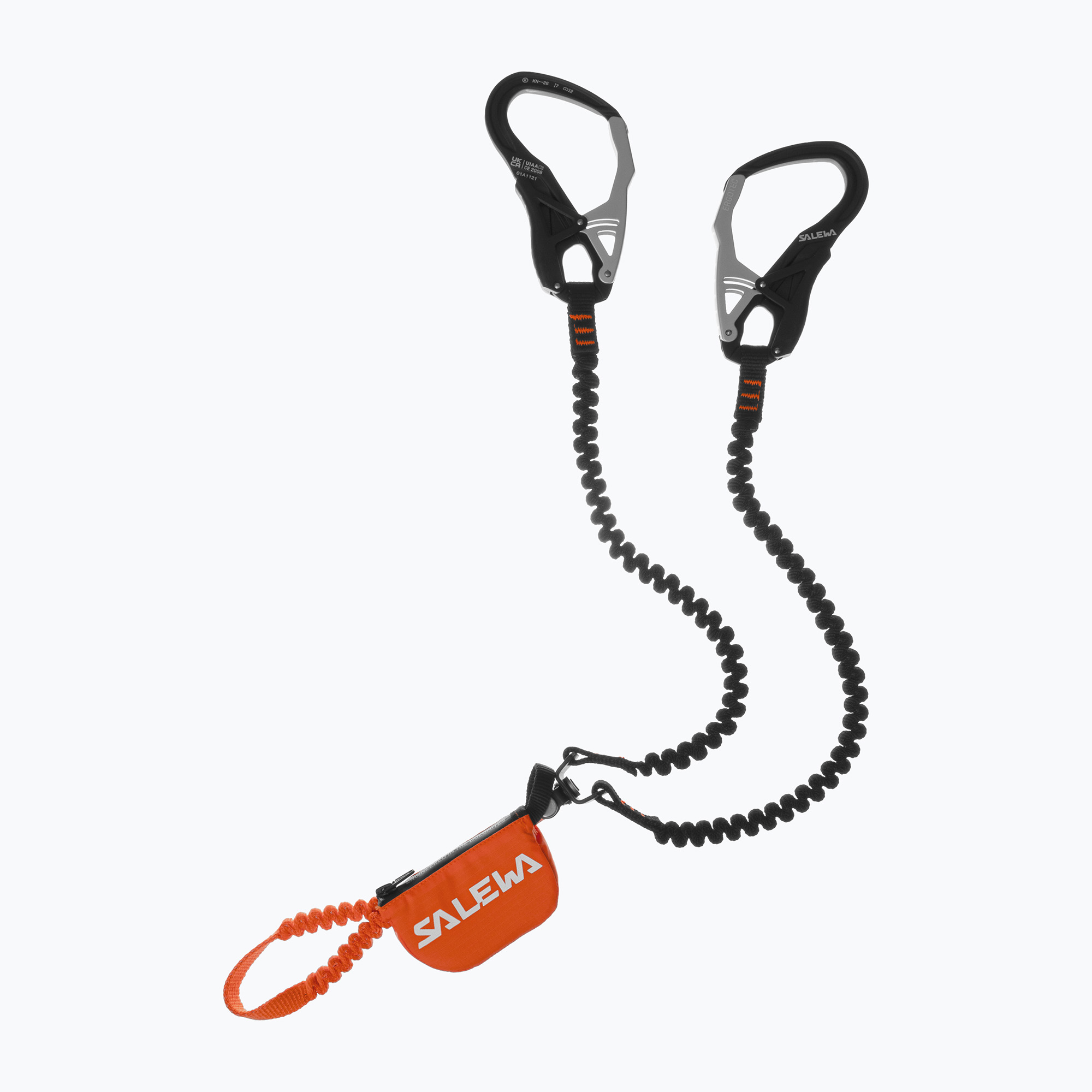 Salewa Set Via Ferrata Ergo Tex affondo nero/arancio (Set Via Ferrata Ergo Tex 00-0000000984)