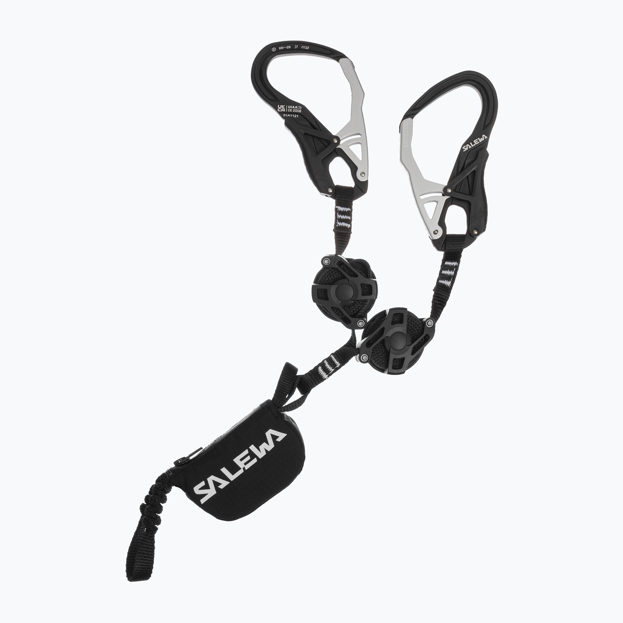Salewa Via Ferrata Ergo Zip lunge nero (Via Ferrata Ergo Zip 00-0000000985)