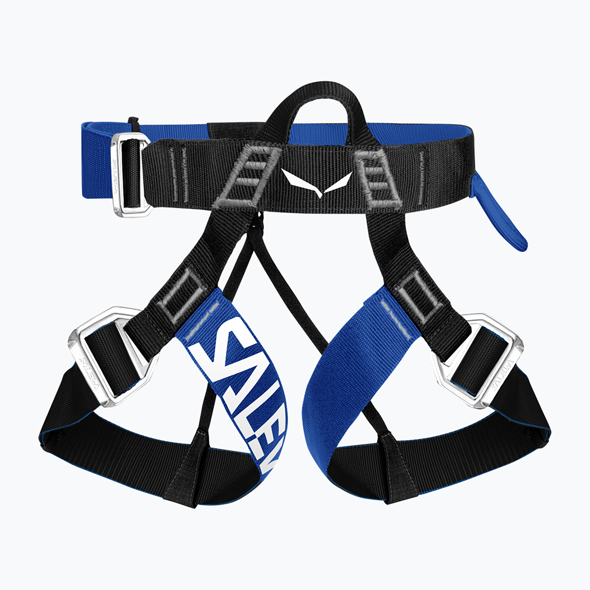 Salewa Via Ferrata Evo imbracatura da arrampicata nero/blu (M-XXL) (Via Ferrata Evo 900 00-0000000804)