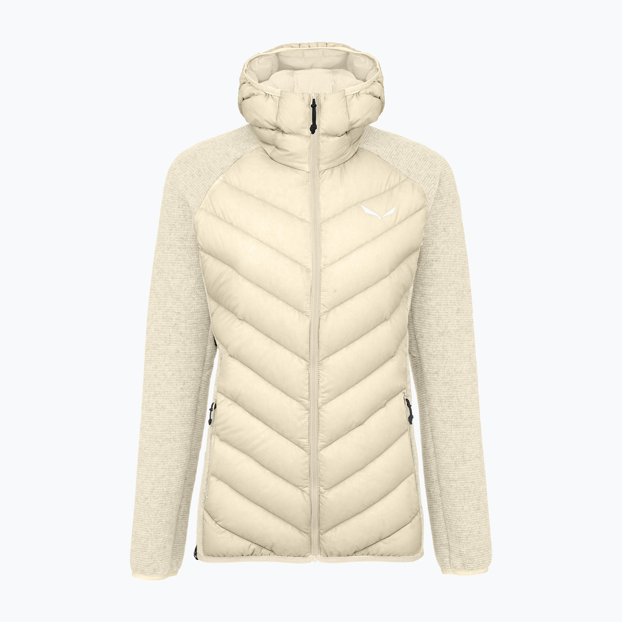 Giacca ibrida Salewa Fanes Sarner/Rds Dwn Hyb da donna, farina d'avena (40/34) (Fanes Sarner/Rds Dwn Hyb 00-0000027761)
