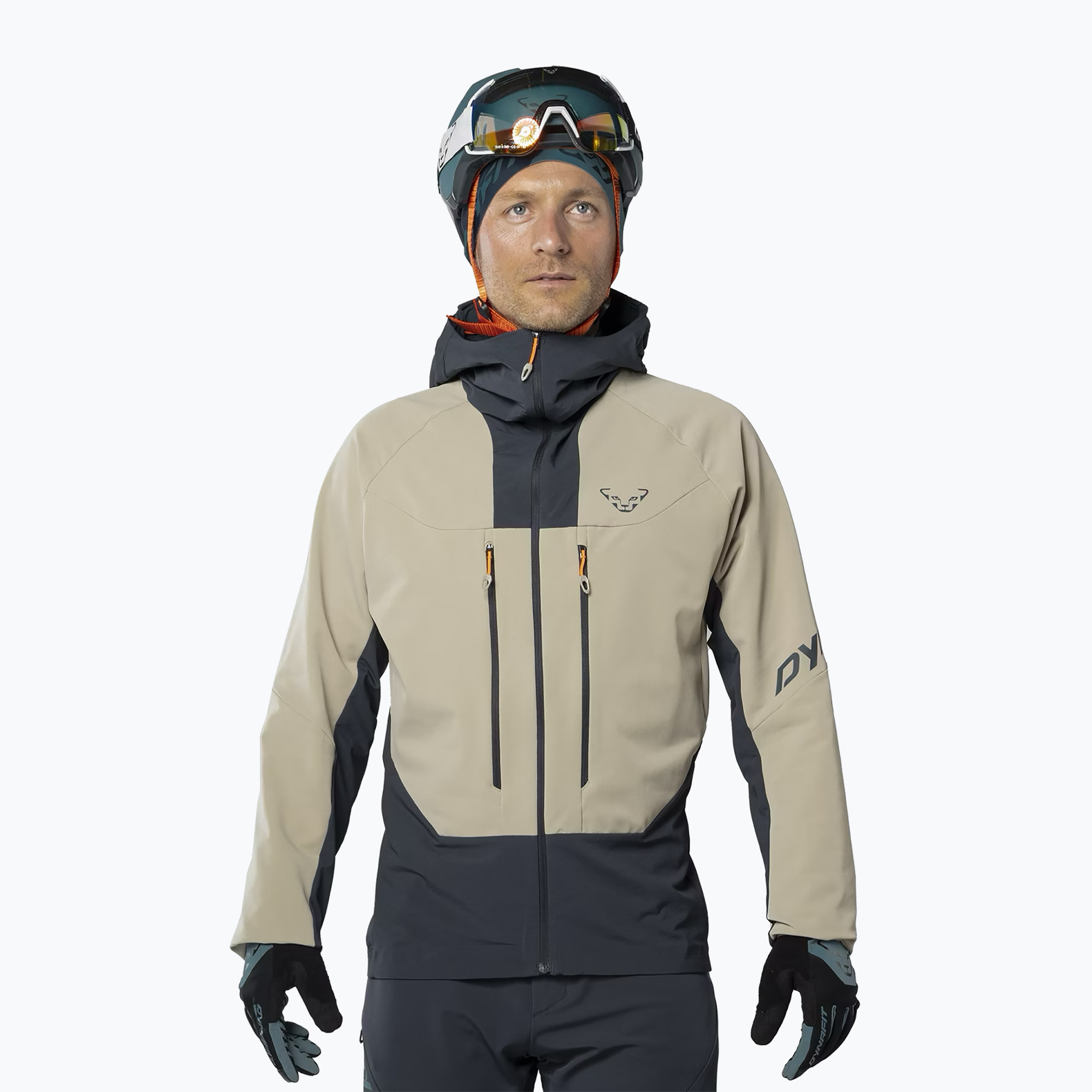 DYNAFIT TLT giacca softshell da uomo Dynastretch rock kaki (M) (TLT Dynastretch 08-0000071500)