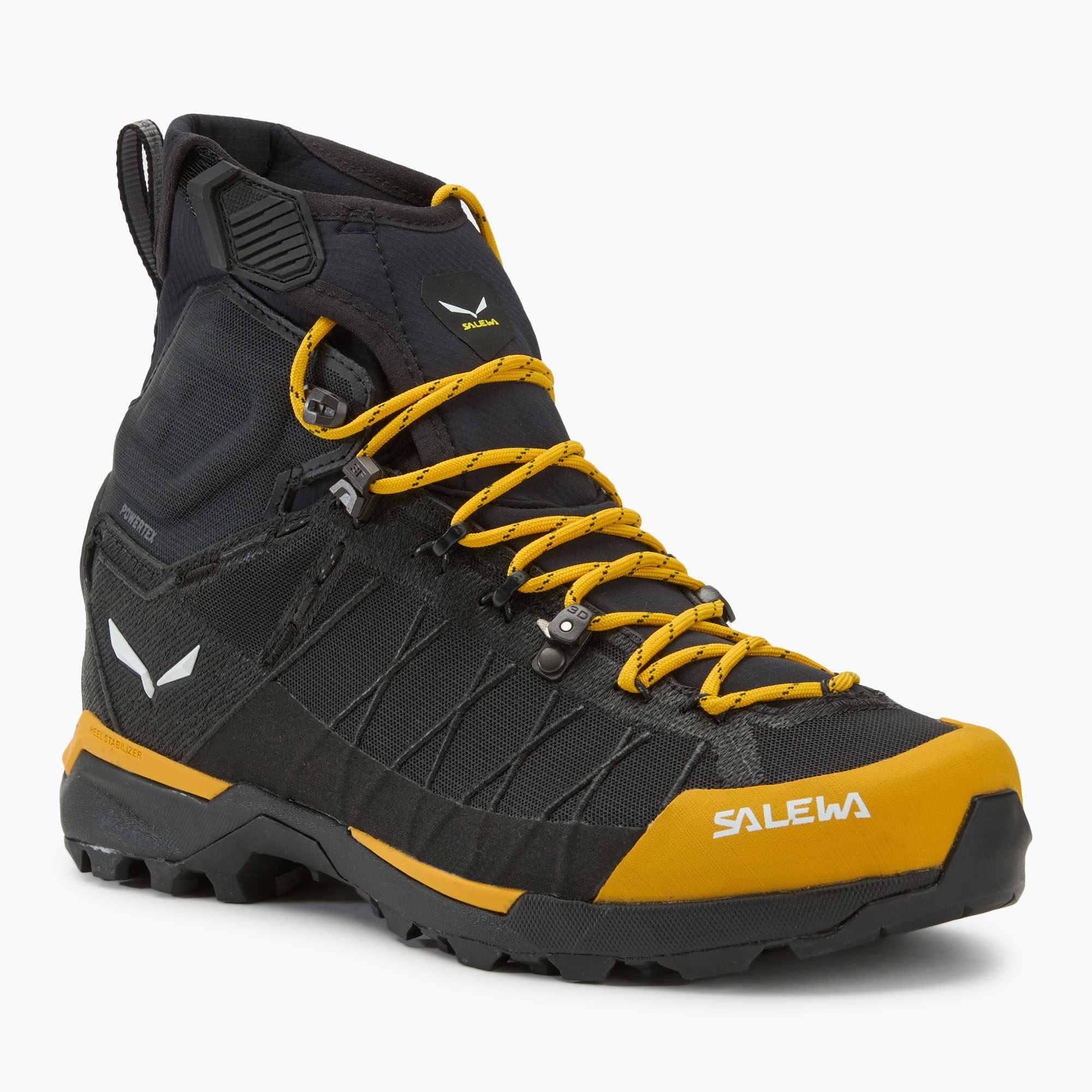 Stivali da trekking da uomo Salewa Ortles Light Mid PTX oro/nero (43 EU) (Ortles Light Mid PTX 00-0000061430)