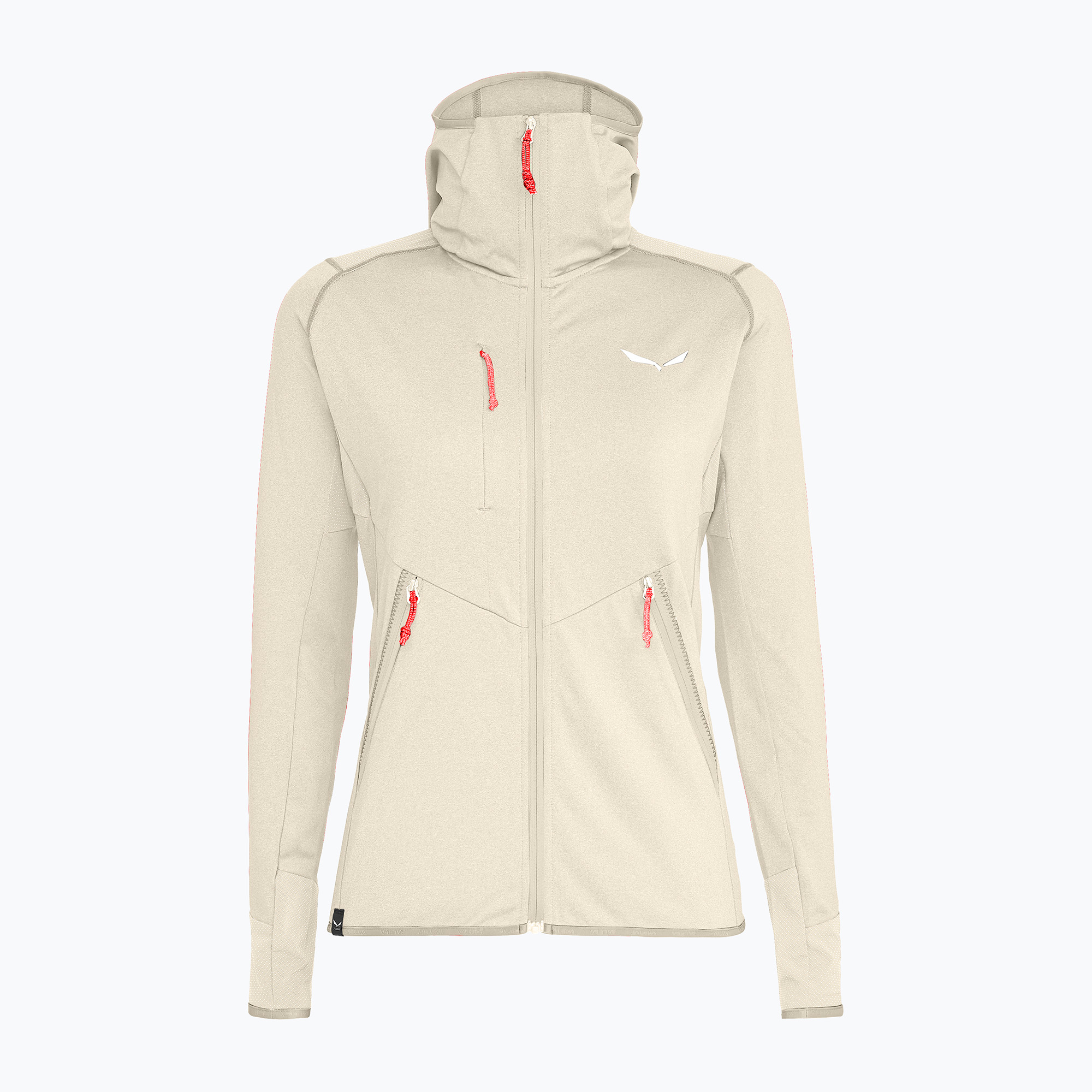 Felpa trekking Salewa donna Agner Hybrid PL/DST melange avena