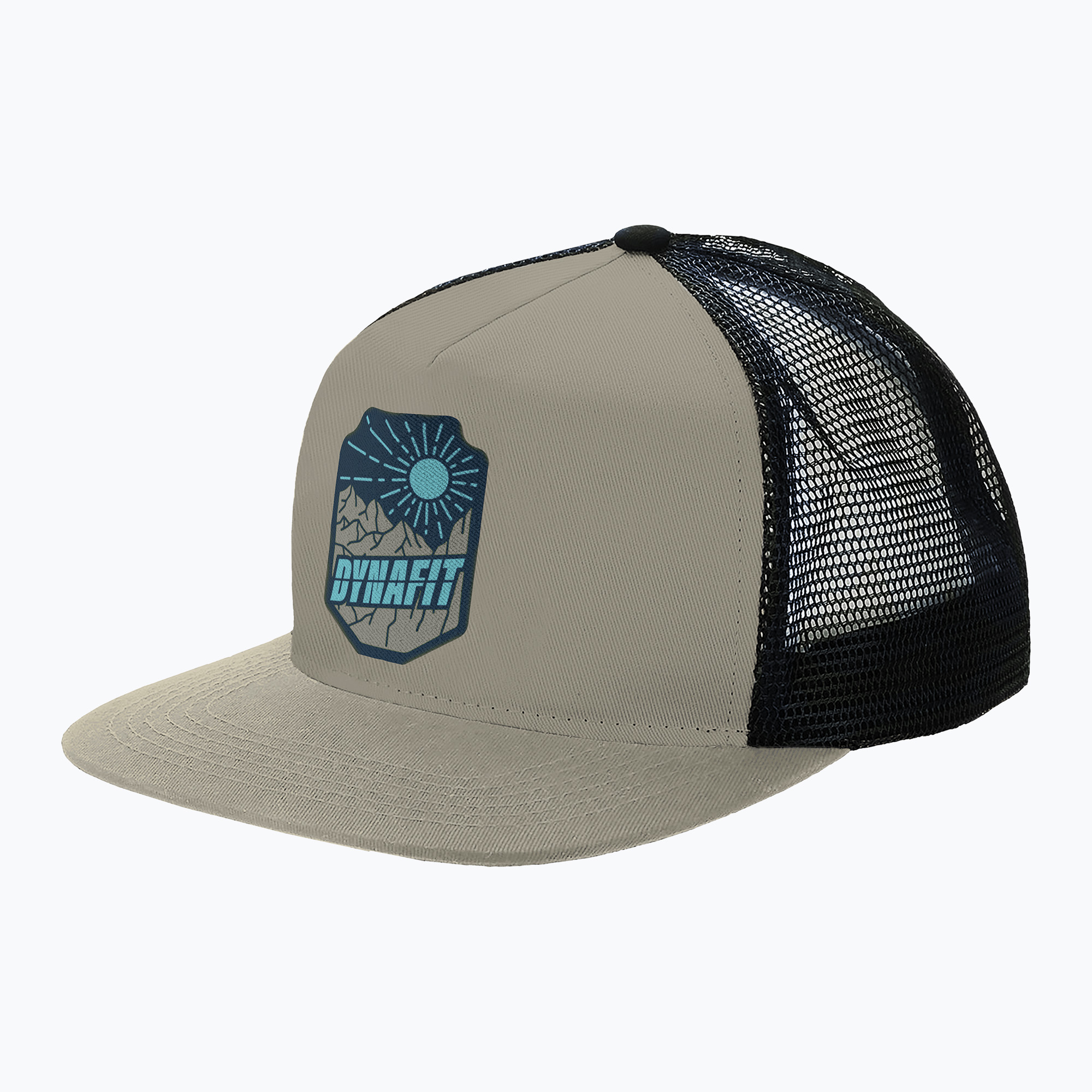Cappello da baseball DYNAFIT Patch Trucker rock kaki