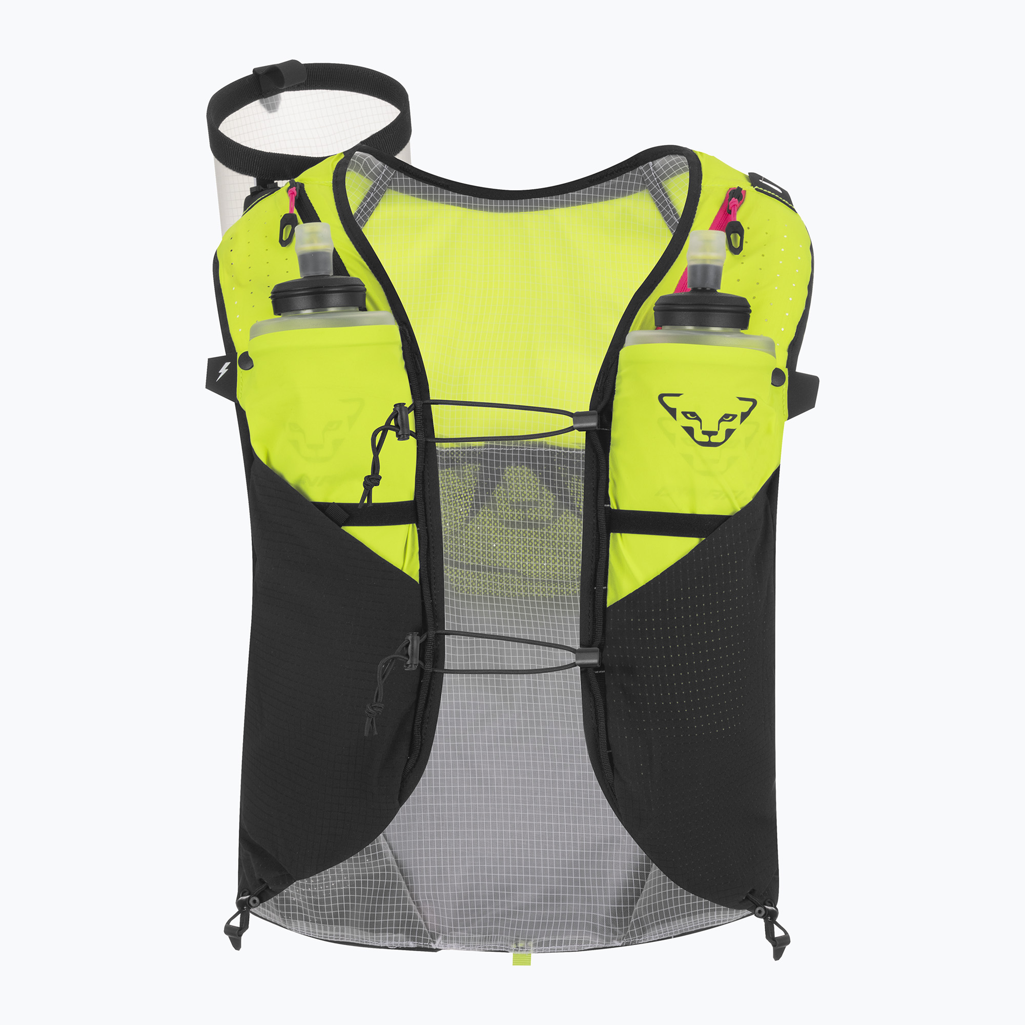 DYNAFIT Dna 8 gilet da corsa giallo fluo/nero (XL) (Dna 8 08-0000049033)