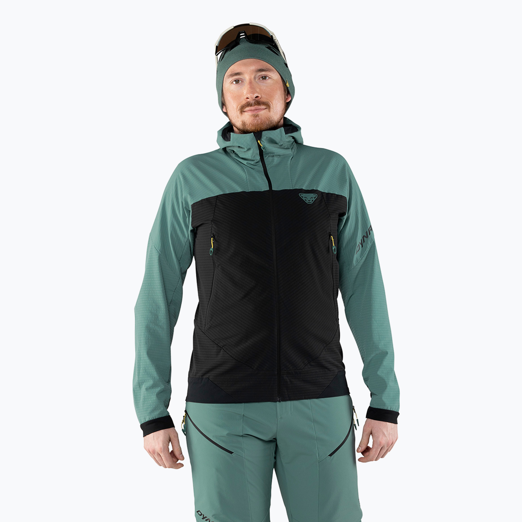 Felpa con cappuccio termico DYNAFIT Ridge da uomo atlantic (M) (Ridge Thermal Hoody 08-0000071876)