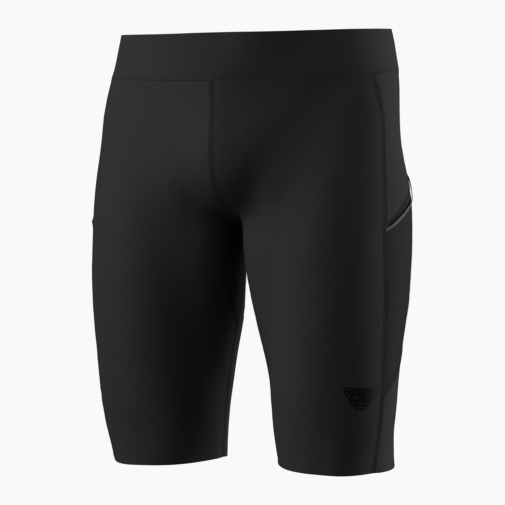 Pantaloncini da corsa DYNAFIT Sky Tights da uomo, nero out