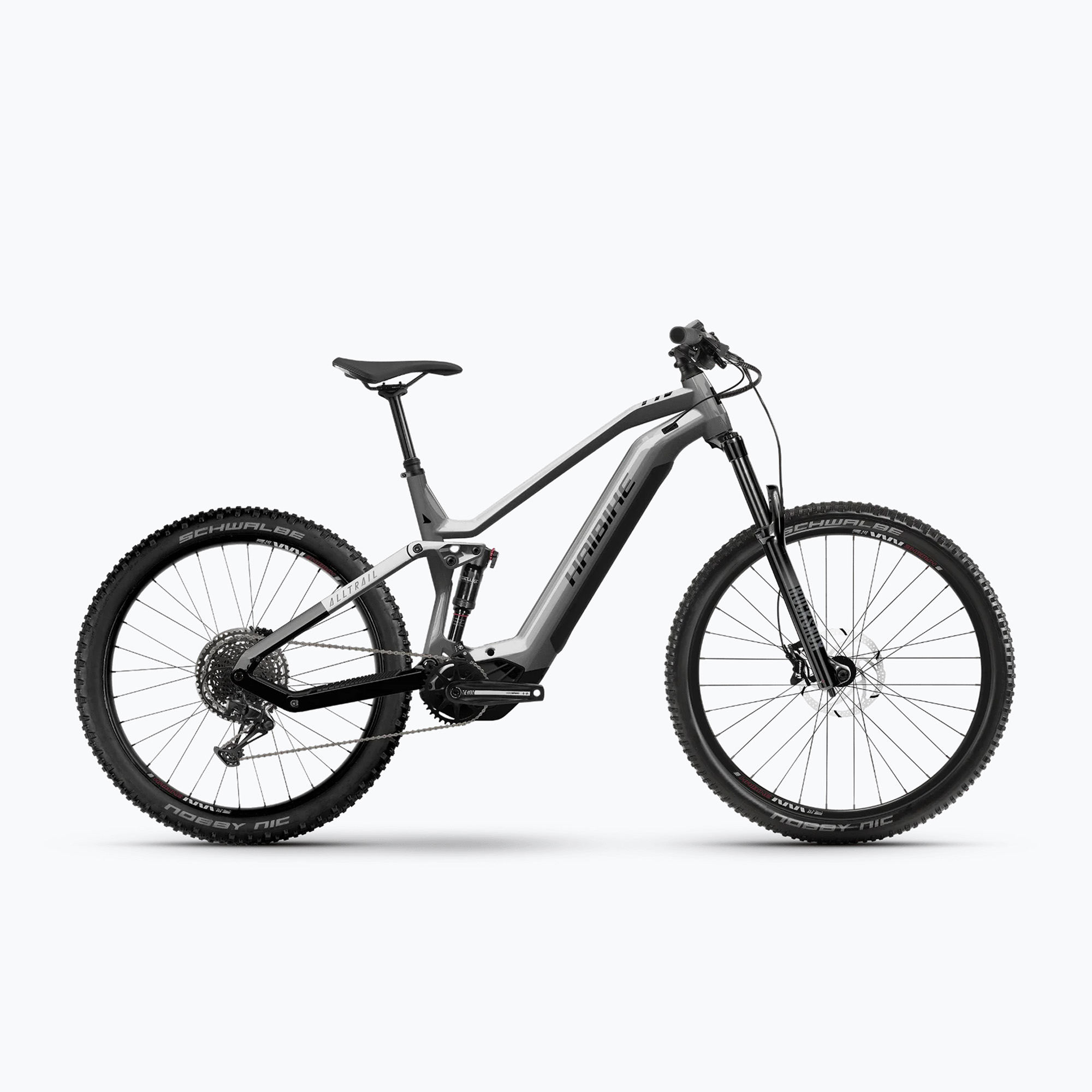 Haibike Alltrail 7 720 Wh platinium/nero lucido bici elettrica