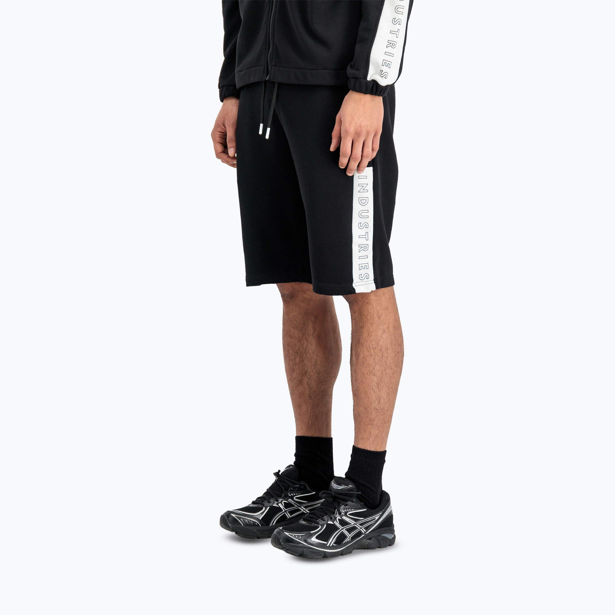 Pantaloncini da ginnastica Alpha Industries da uomo, nero (M) (Track 156383)
