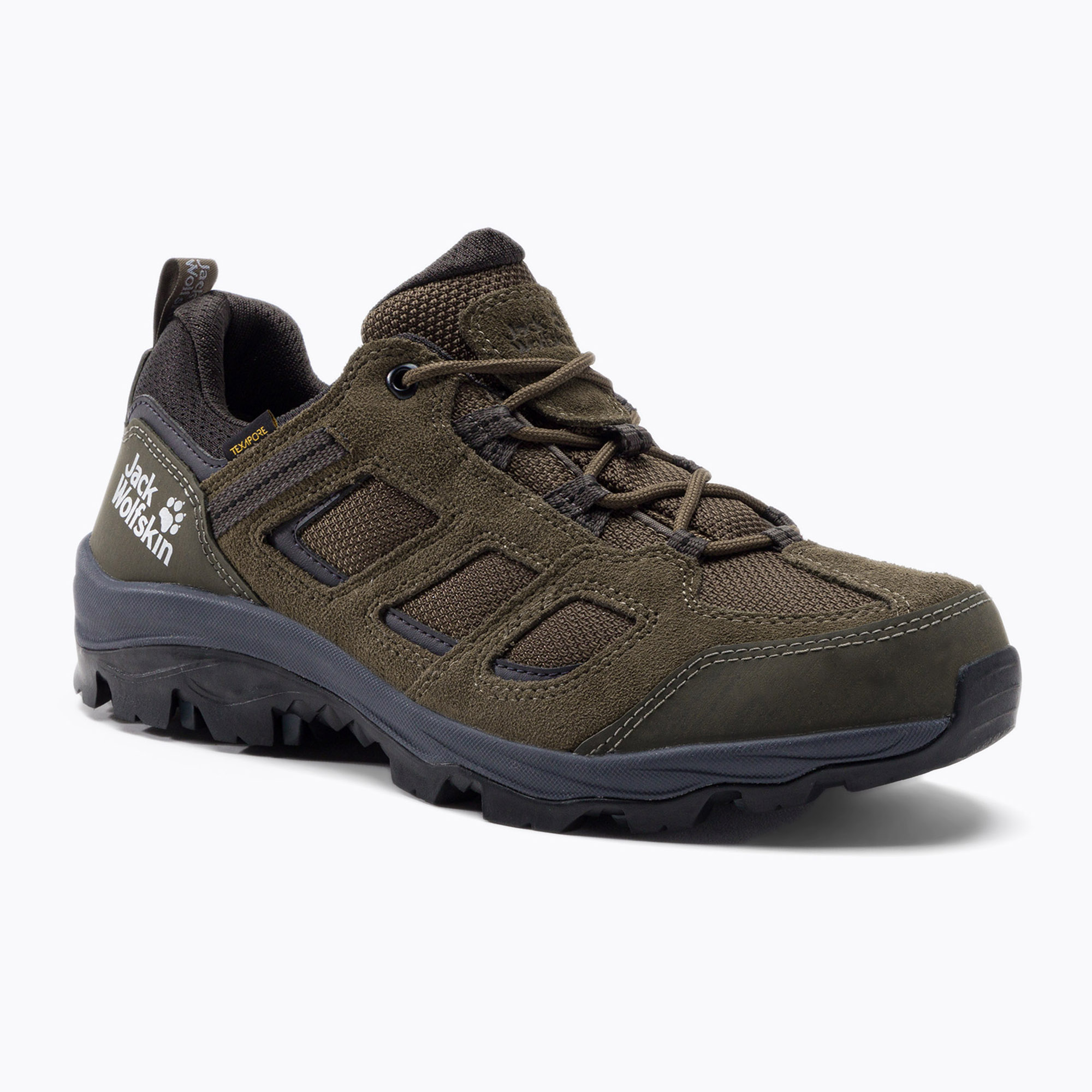 Jack Wolfskin stivali da trekking da uomo Vojo 3 Texapore Low cachi/phantom (46 EU) (Vojo 3 Texapore 4042441_4287)