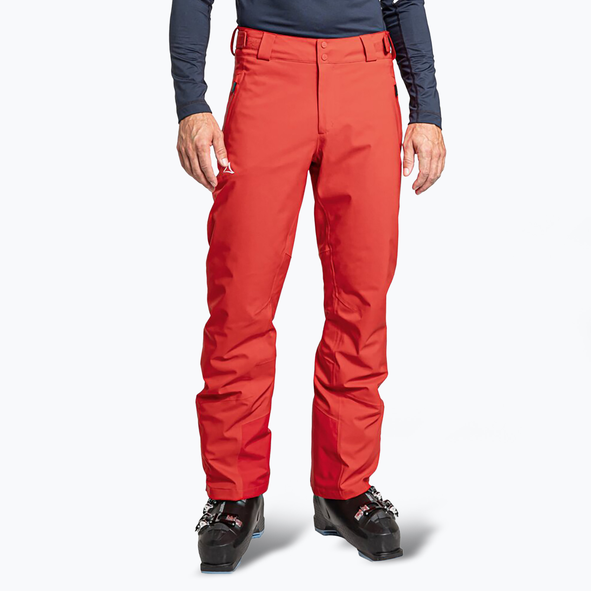 Pantaloni da sci Schöffel Weissach da uomo ciliegia barbados (48) (Weissach 10-23378)