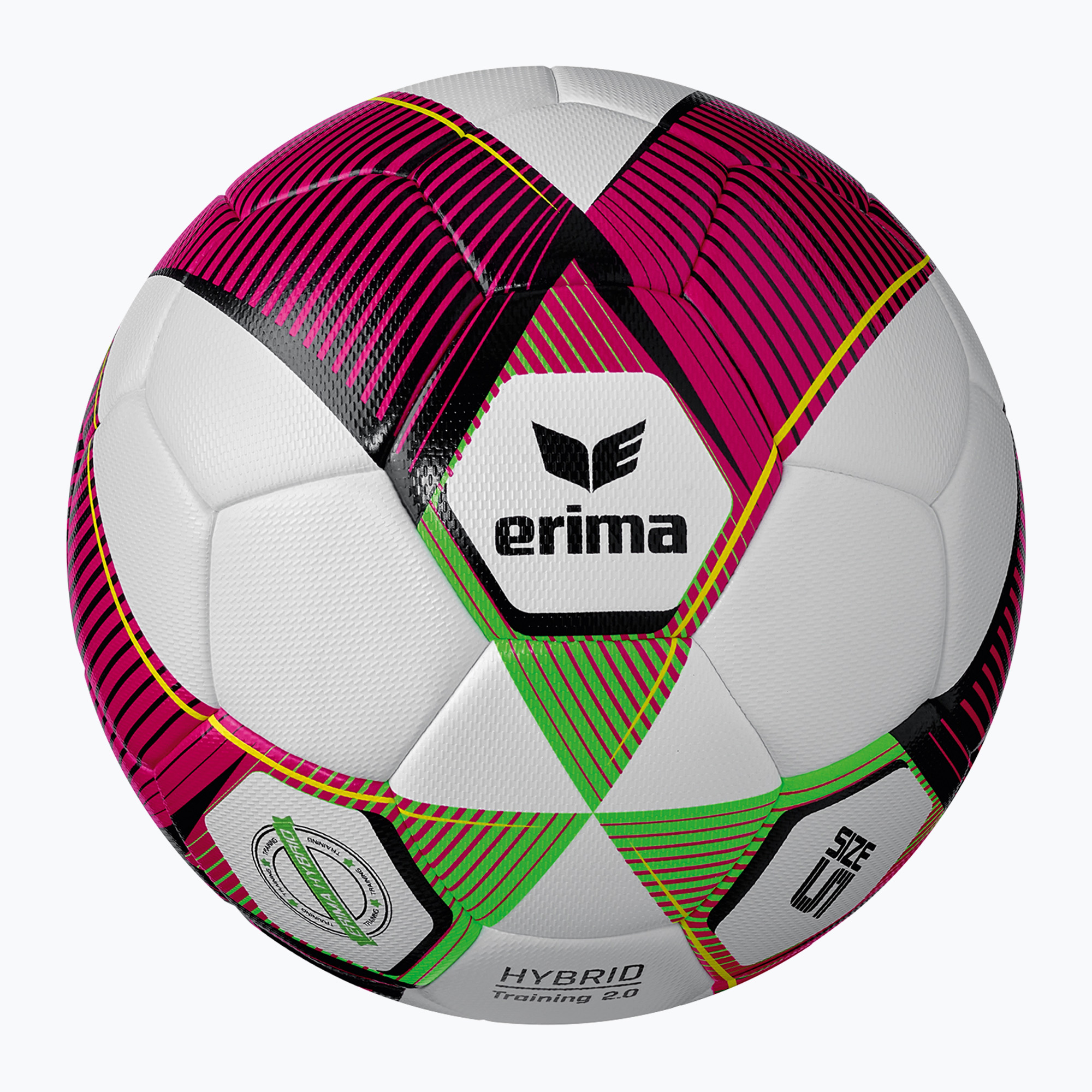ERIMA Hybrid Training 2.0 rosso / verde geco calcio dimensioni 5 (5) (Hybrid Training 2.0 7192416)