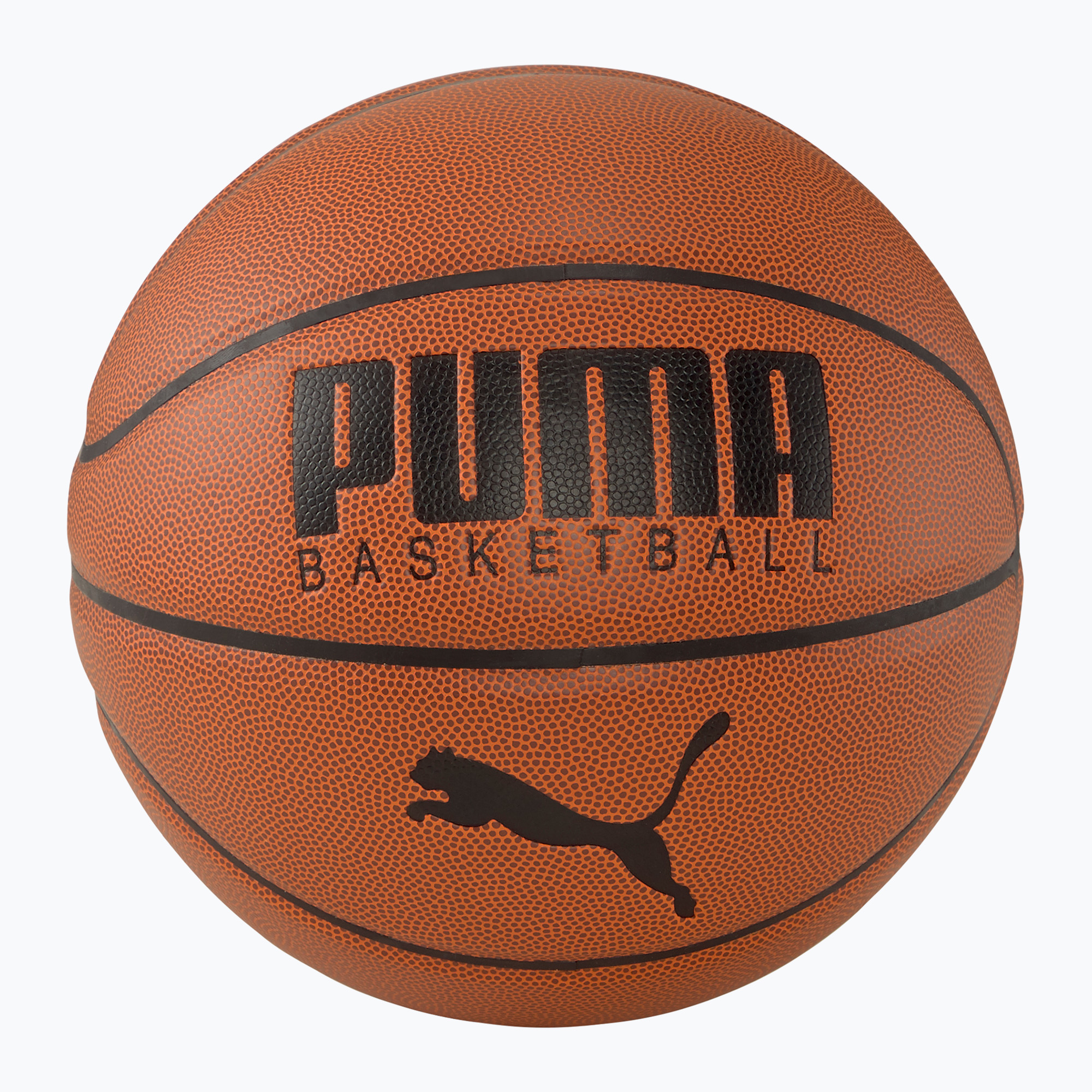 PUMA Basket Top pelle marrone / nero taglia 7 (7) (Basketball Top 083557 01)
