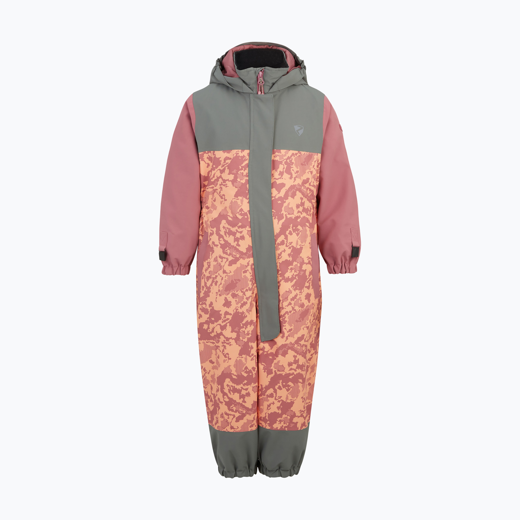 Tuta da sci ZIENER per bambini Anup rose blossom camo (86 cm) (Anup 247933.378)