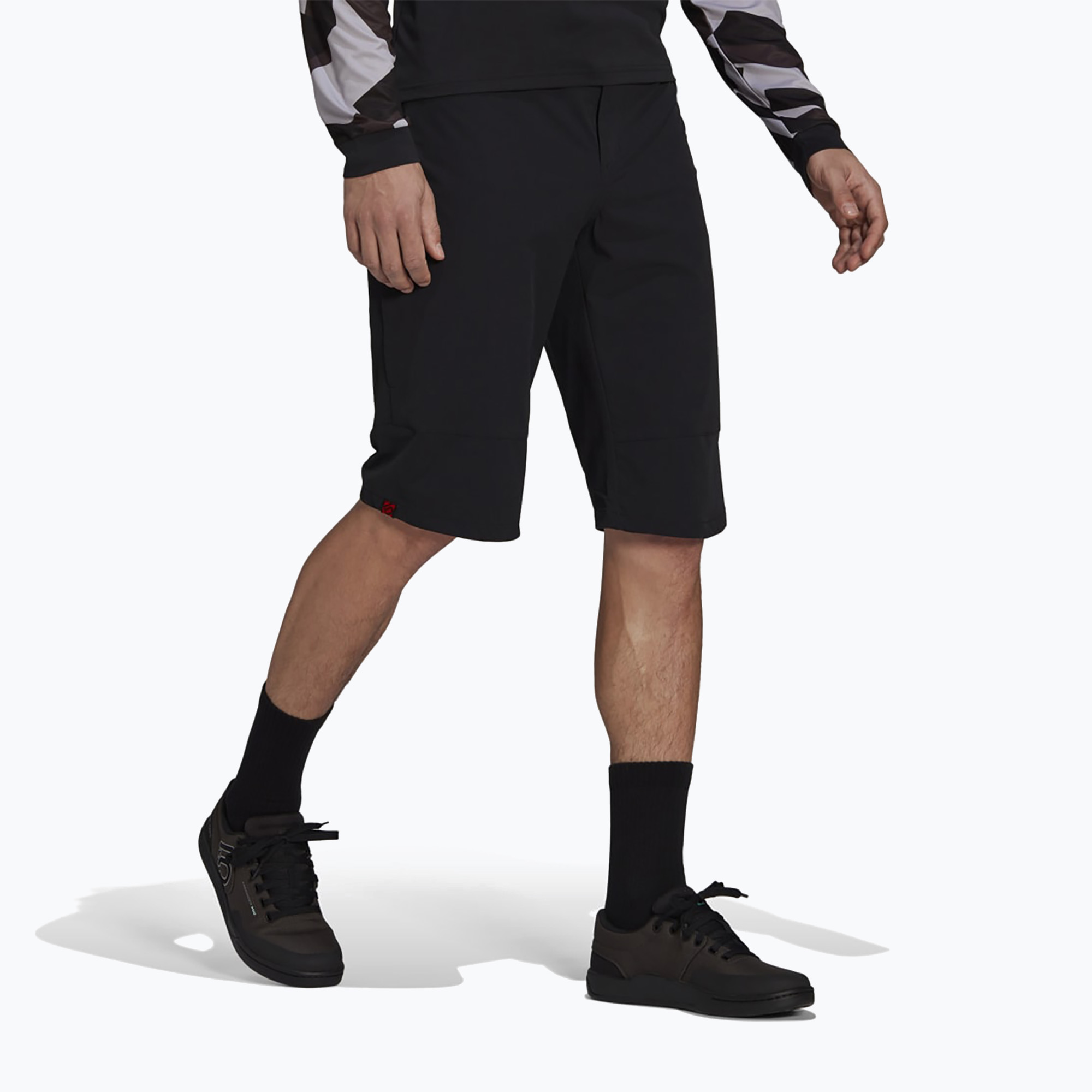 Pantaloncini da ciclismo adidas FIVE TEN Trailx Bermuda uomo, antracite (52) (Trailx Bermuda GJ8439)