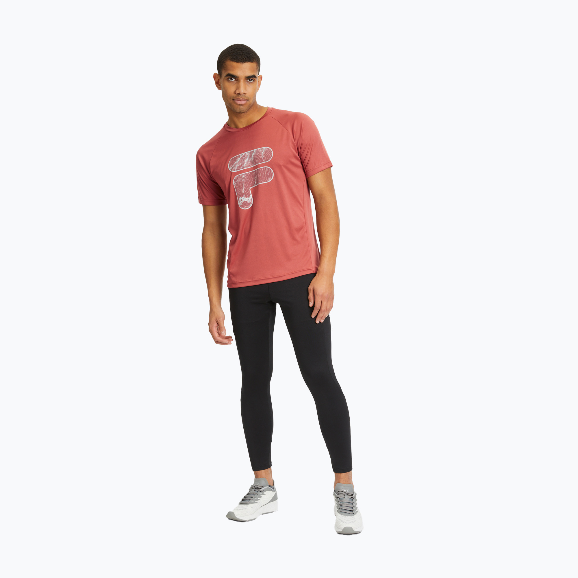 FILA Riverhead - Maglietta da uomo marsala (2XL) (Riverhead FAM0521)