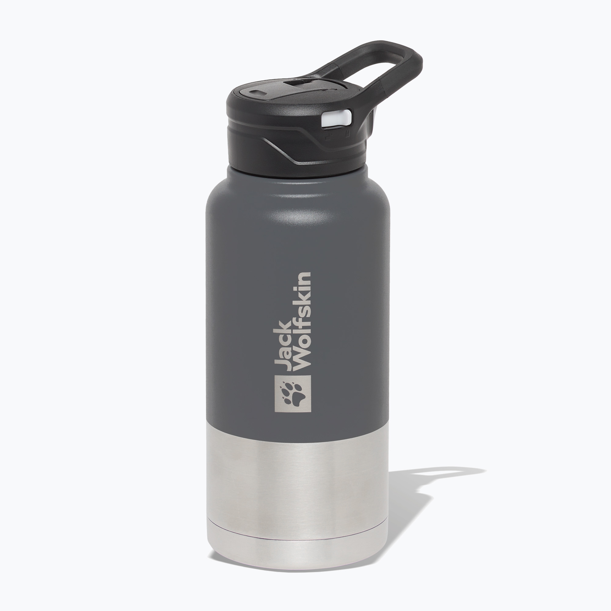 Jack Wolfskin Saima Bottiglia termica isolata in paglia 950 ml asfalto (Saima Insulated Straw A64001_6168)
