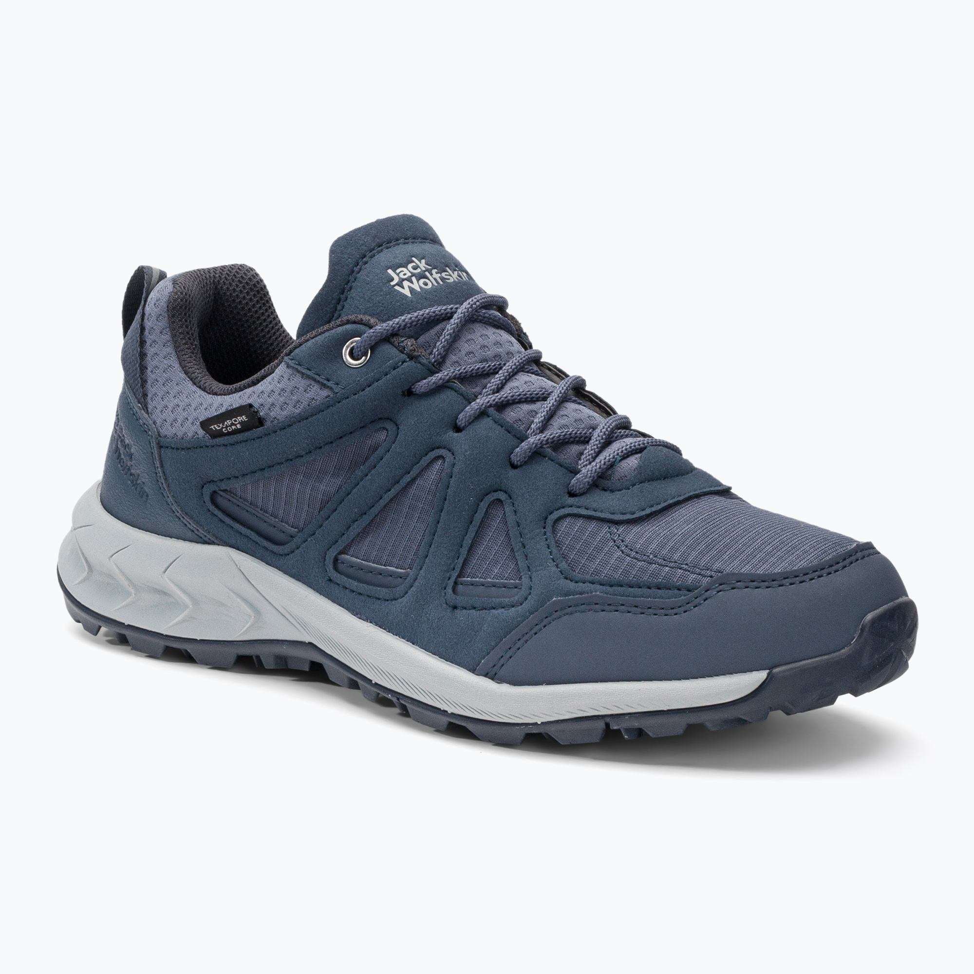 Jack Wolfskin stivali da trekking da donna Woodland 2 Texapore Low grafite (37.5 EU) (Woodland 2 Texapore Low 4051341)
