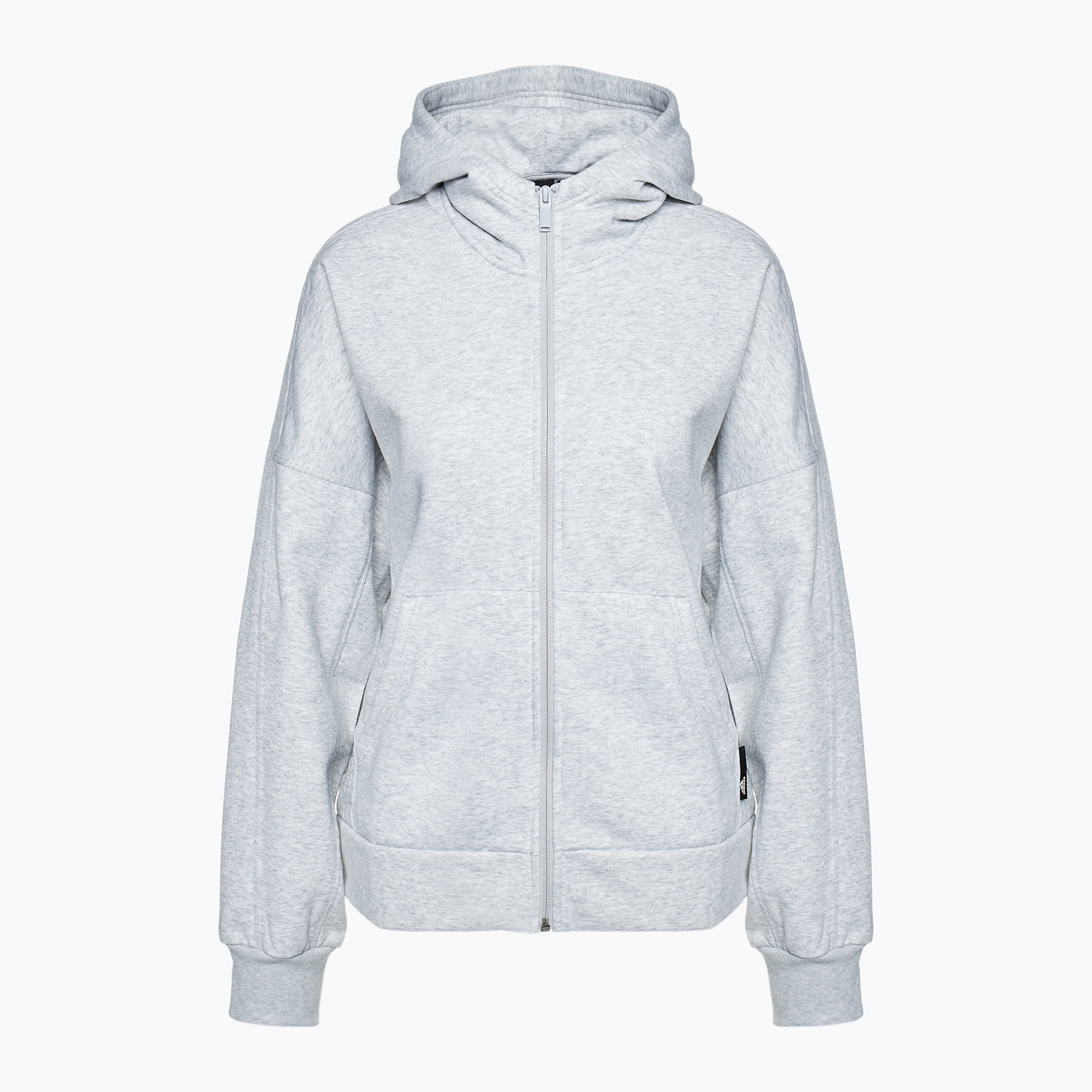 Donna adidas Studio Lounge Fleece Full Zip grigio chiaro (XS) (Studio Lounge Fleece Full Zip HE2861)