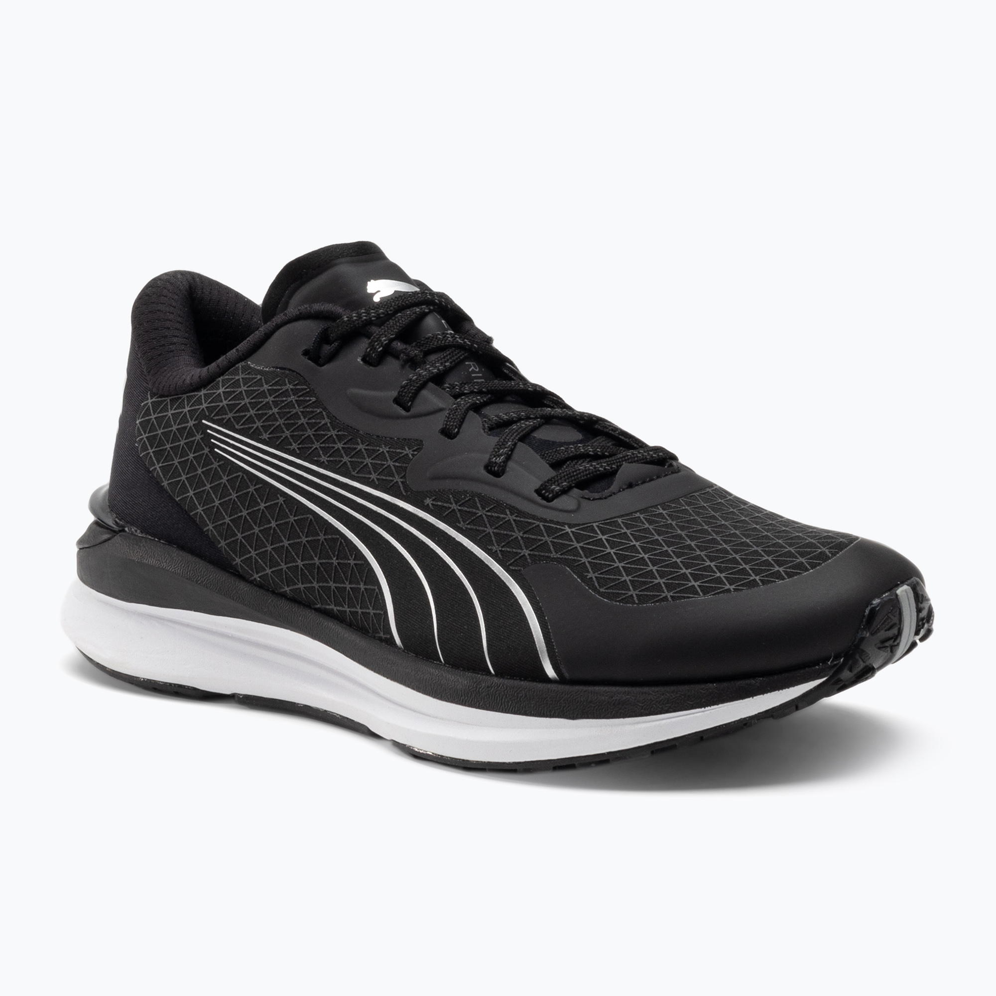 Scarpe da corsa donna PUMA Electrify Nitro 2 WTR puma nero/argento metallico (37.5 EU) (Electrify Nitro 2 WTR 376897 01)