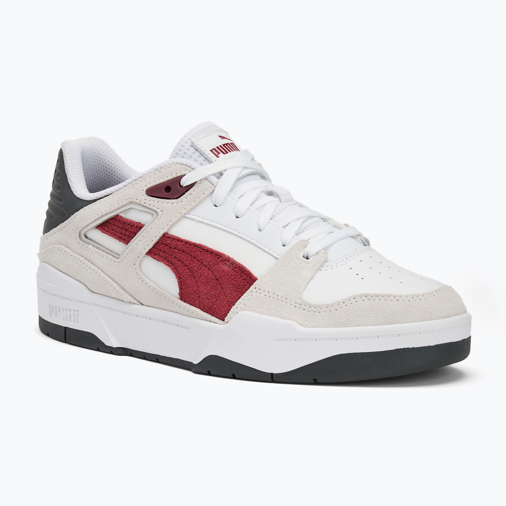 PUMA Slipstream Heritage scarpe da uomo puma bianco/team regal red/grigio ombra (45 EU) (Slipstream Heritage 392108 02)