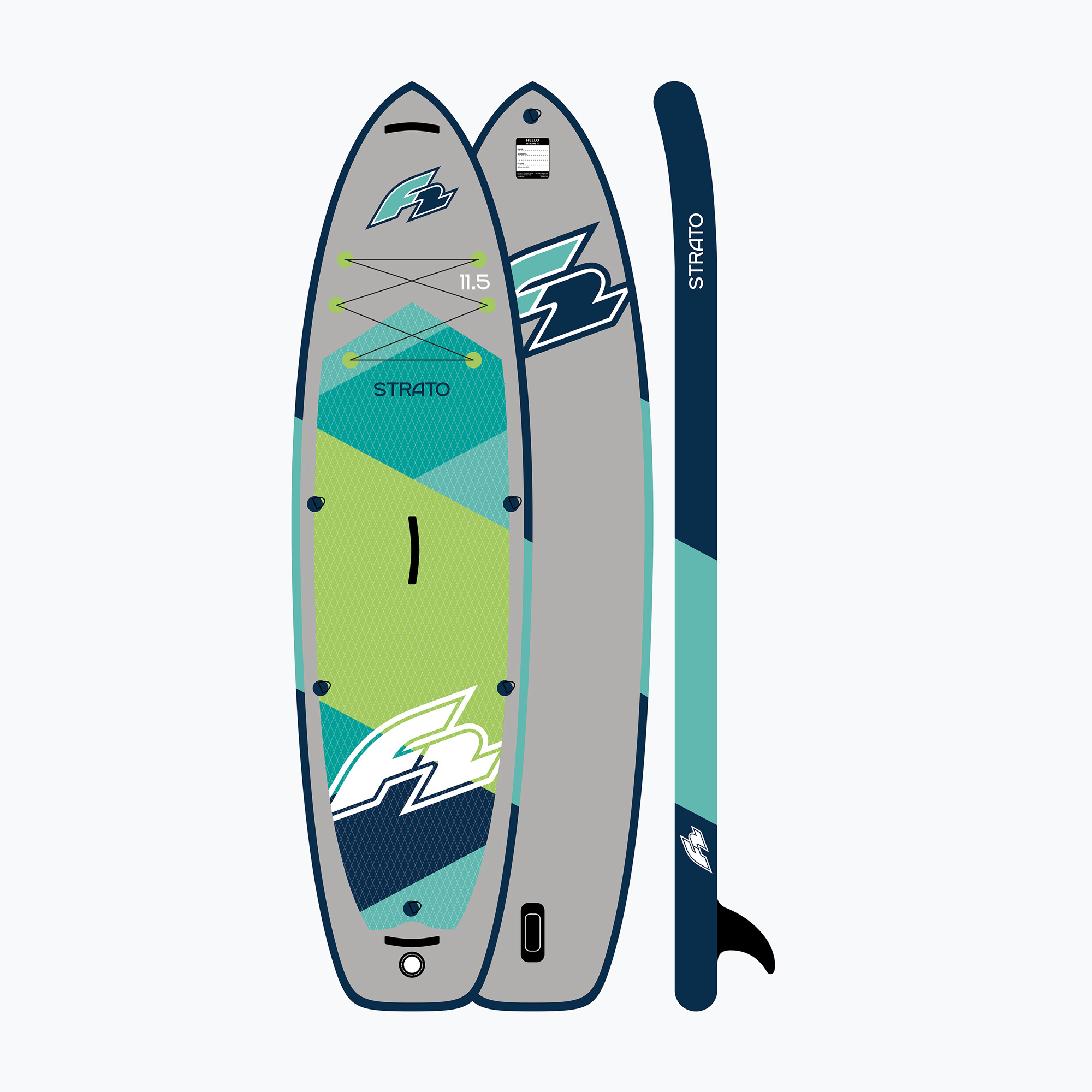 Tavola da SUP F2 Strato 11'5'' verde (11'5'') (Strato 11'5'' 803456)