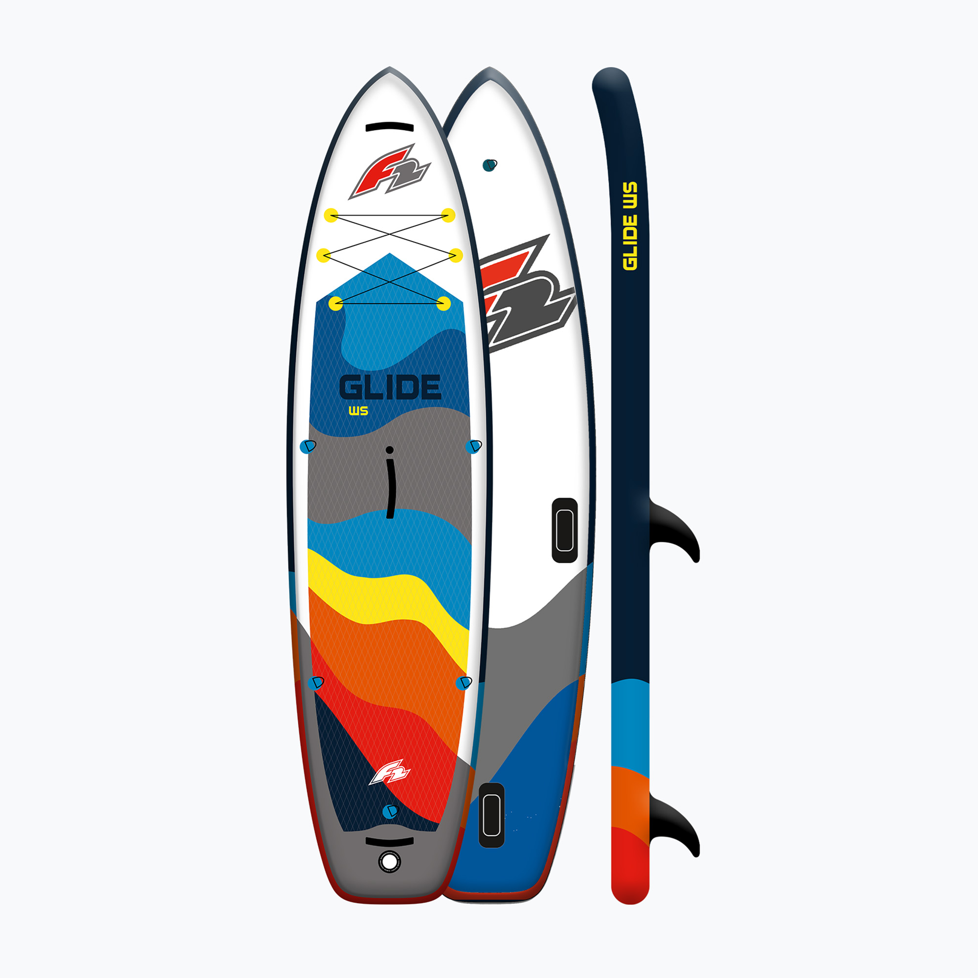 Tavola da SUP F2 Glide WS 11'7'' grigio (11'7'') (Glide WS 11'7'' 803671)