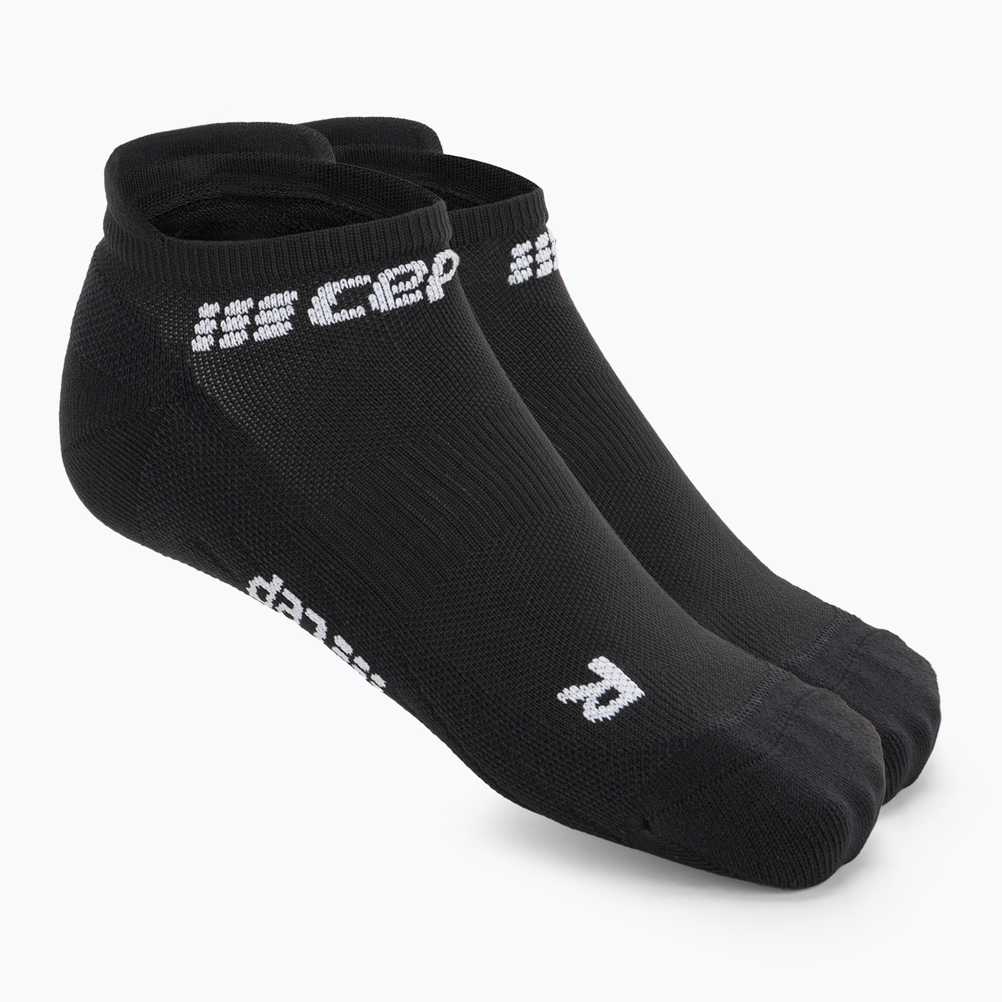CEP Calzini da corsa a compressione da uomo 4.0 No Show nero (39-42 EU) (4.0 No Show WP365R4)