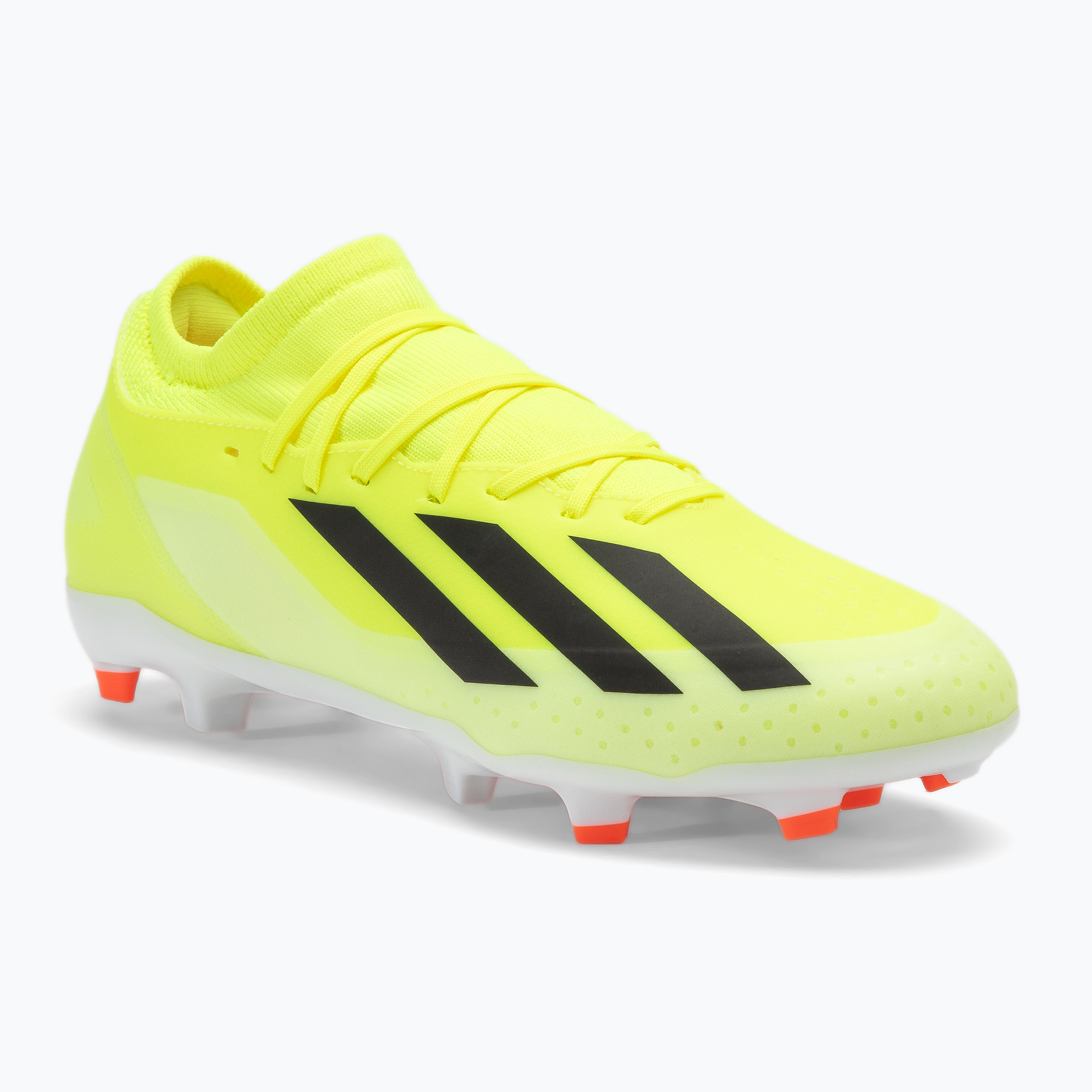 Uomo adidas X Crazyfast League FG squadra scarpe da calcio giallo solare / nucleo nero / cloud white (42 2/3 EU) (X Crazyfast League IG0605)
