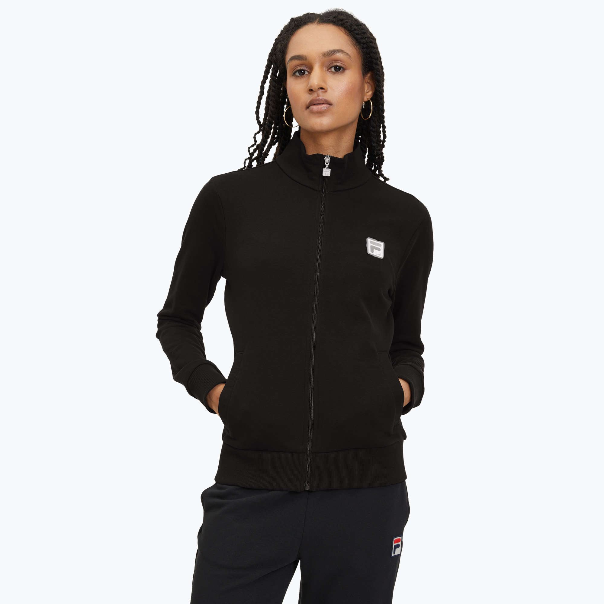 Felpa da donna FILA Lubna nero (XS) (Lubna FAW0699)