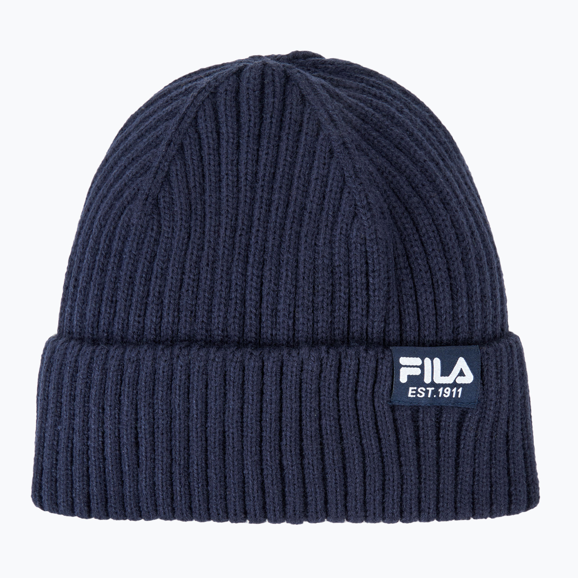 FILA Butte Fisherman - Berretto invernale con logo della bandiera (Butte Fisherman Beanie With Flag Logo FCU0093)
