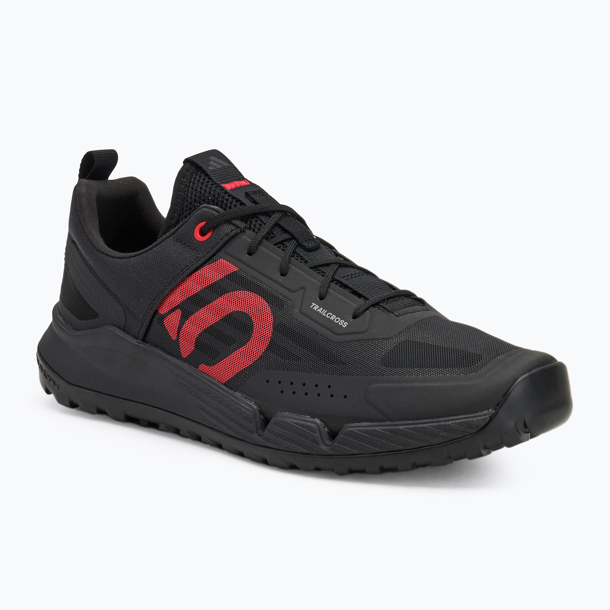 Uomo adidas FIVE TEN Trailcross LT nucleo nero / rubino puro / grigio tre piattaforme scarpe da ciclismo (43 1/3 EU) (Trailcross LT IH0809)