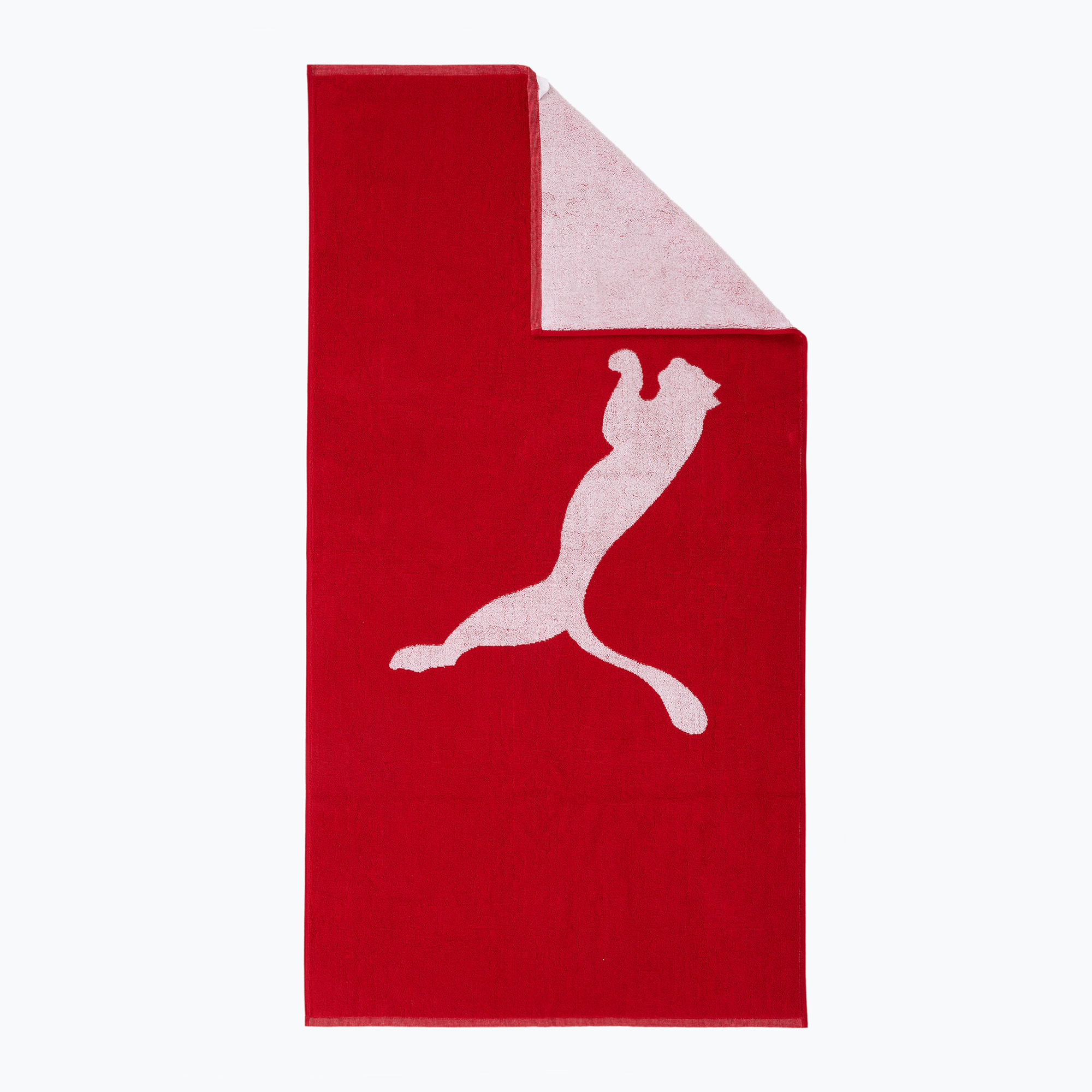 PUMA Team Towel Grande per tutti i tempi rosso/puma bianco