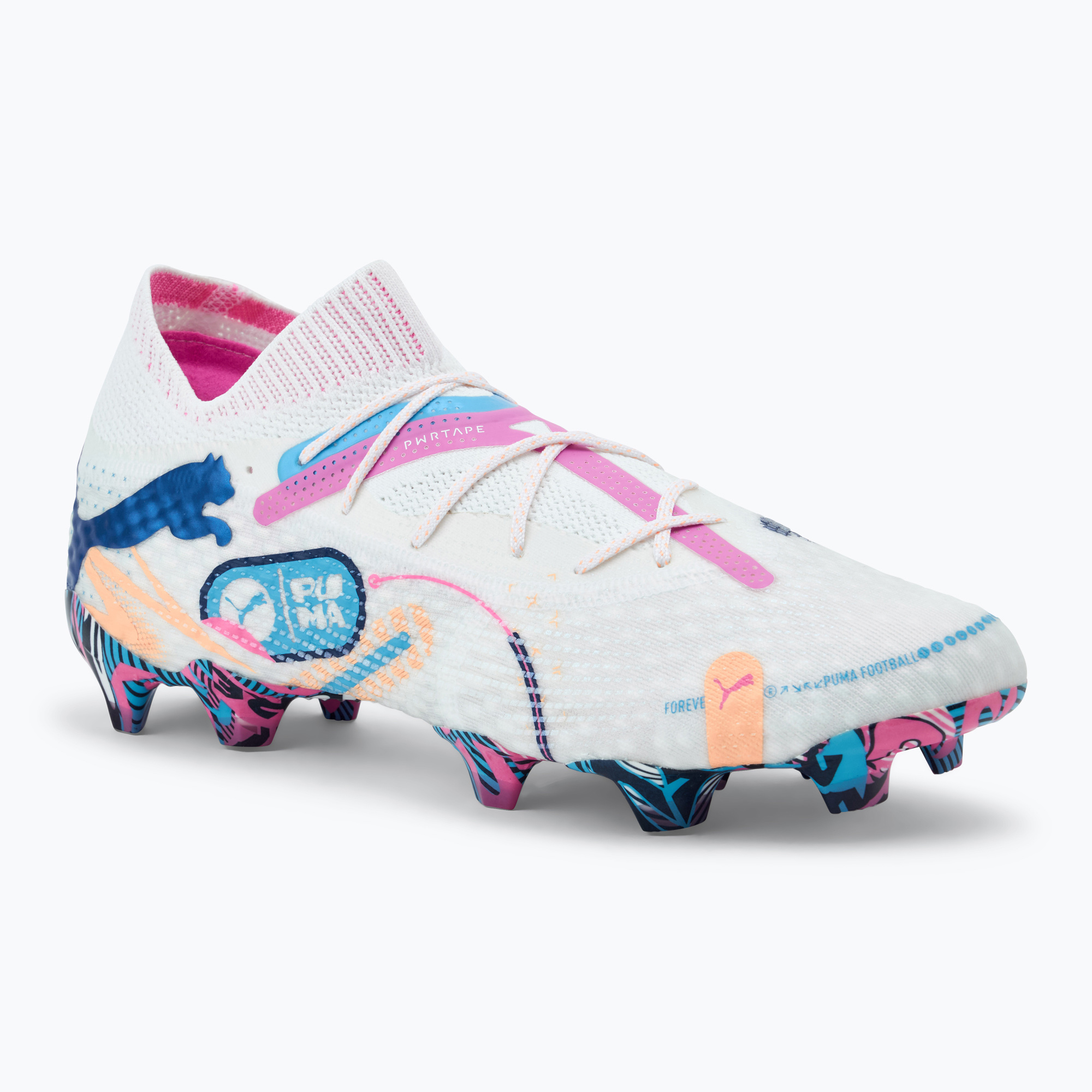 PUMA Future 7 Ultimate Vol. Up FG/AG scarpe da calcio puma bianco (46 EU) (Future 7 Ultimate Vol. Up FG/AG 108072 01)