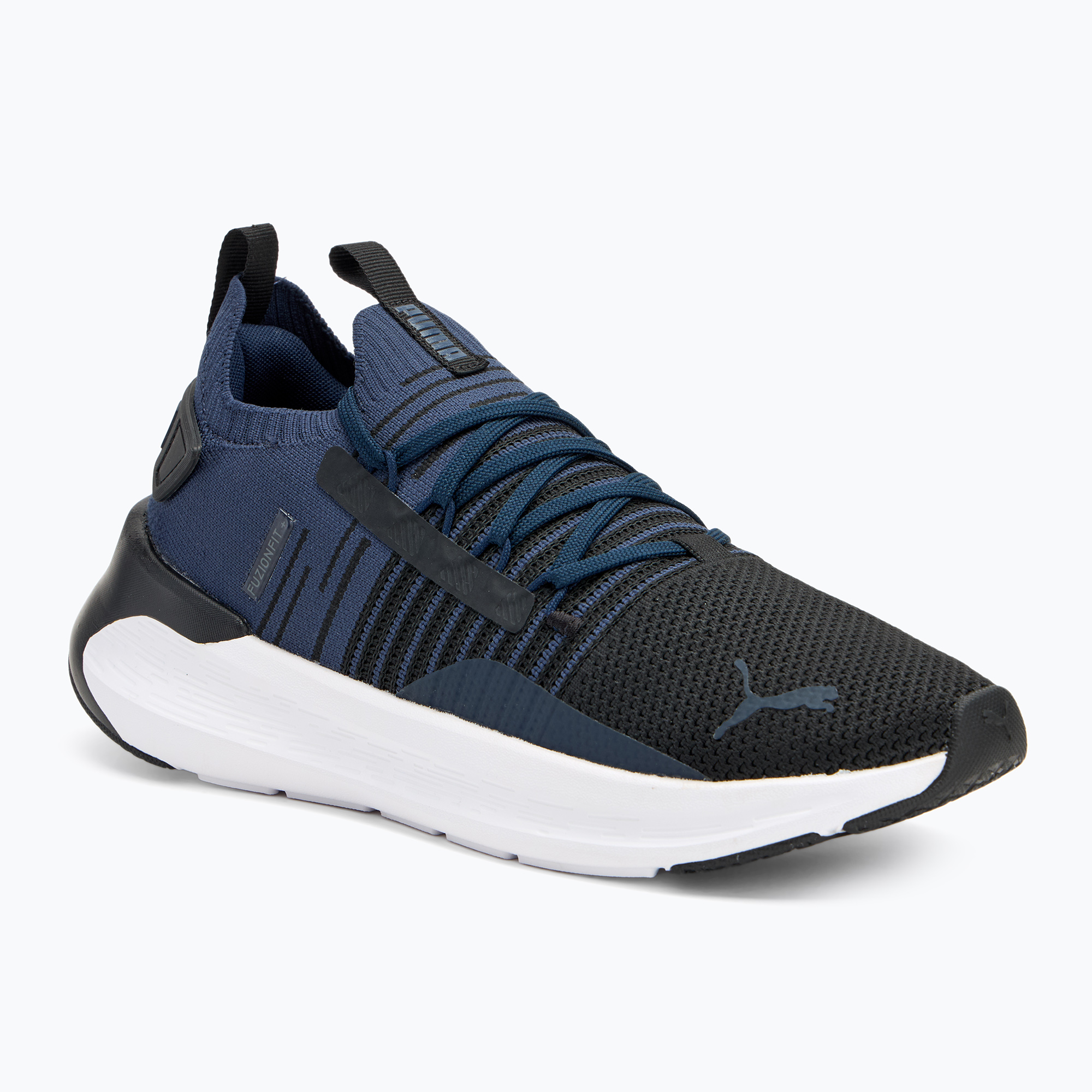 PUMA Softride Symmetry Fuzion scarpe da corsa puma nero/club navy/puma bianco (45 EU) (Softride Symmetry Fuzion 310127 02)