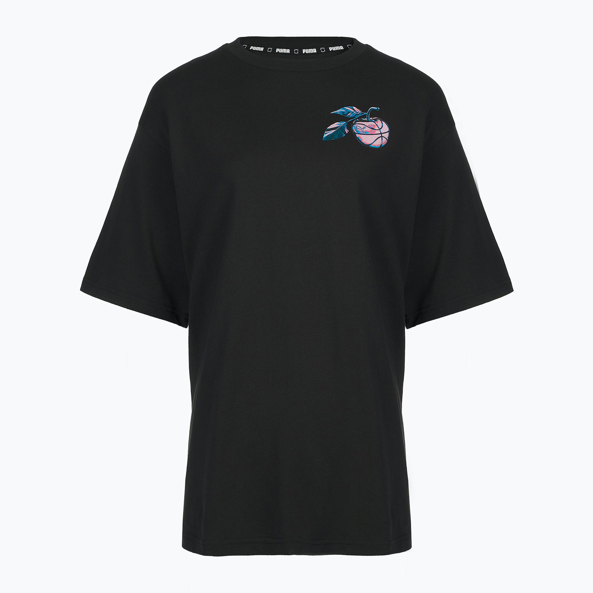 Maglietta PUMA Cherry on Top Graphic Donna puma nero (L) (Cherry on Top Graphic 682290 01)