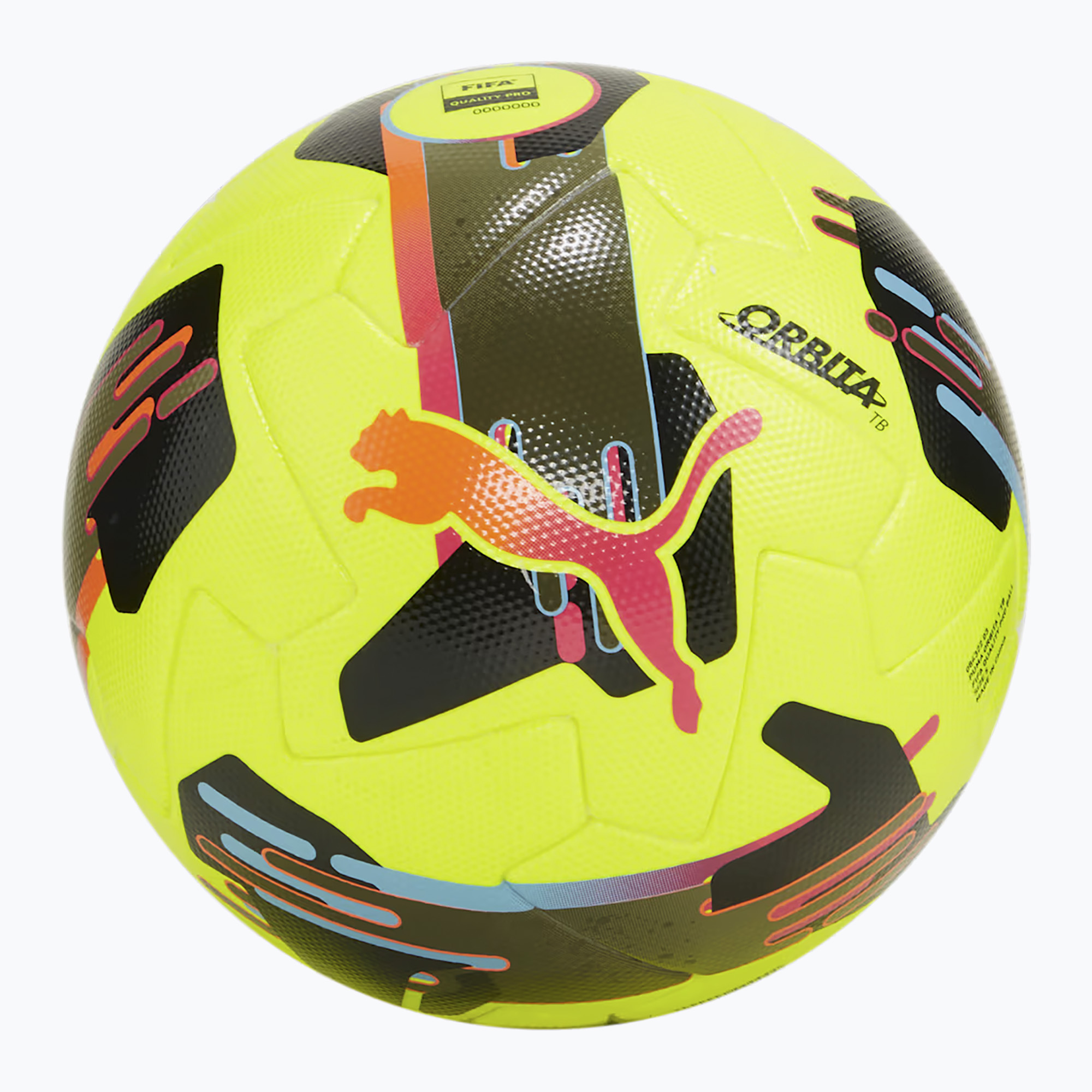 PUMA Orbita 2 TB FIFA Quality Pro limone tonico / multicolore dimensioni 5 calcio