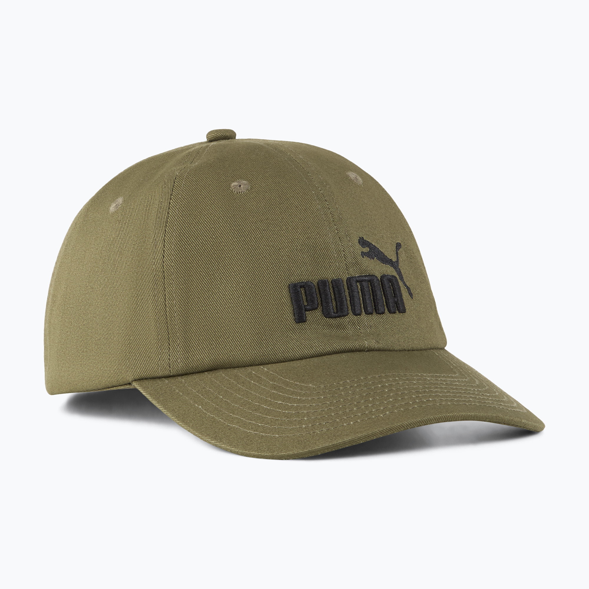 Cappello da baseball PUMA Ess No.1 Logo BB verde carico (Ess No.1 Logo BB 025999 04)