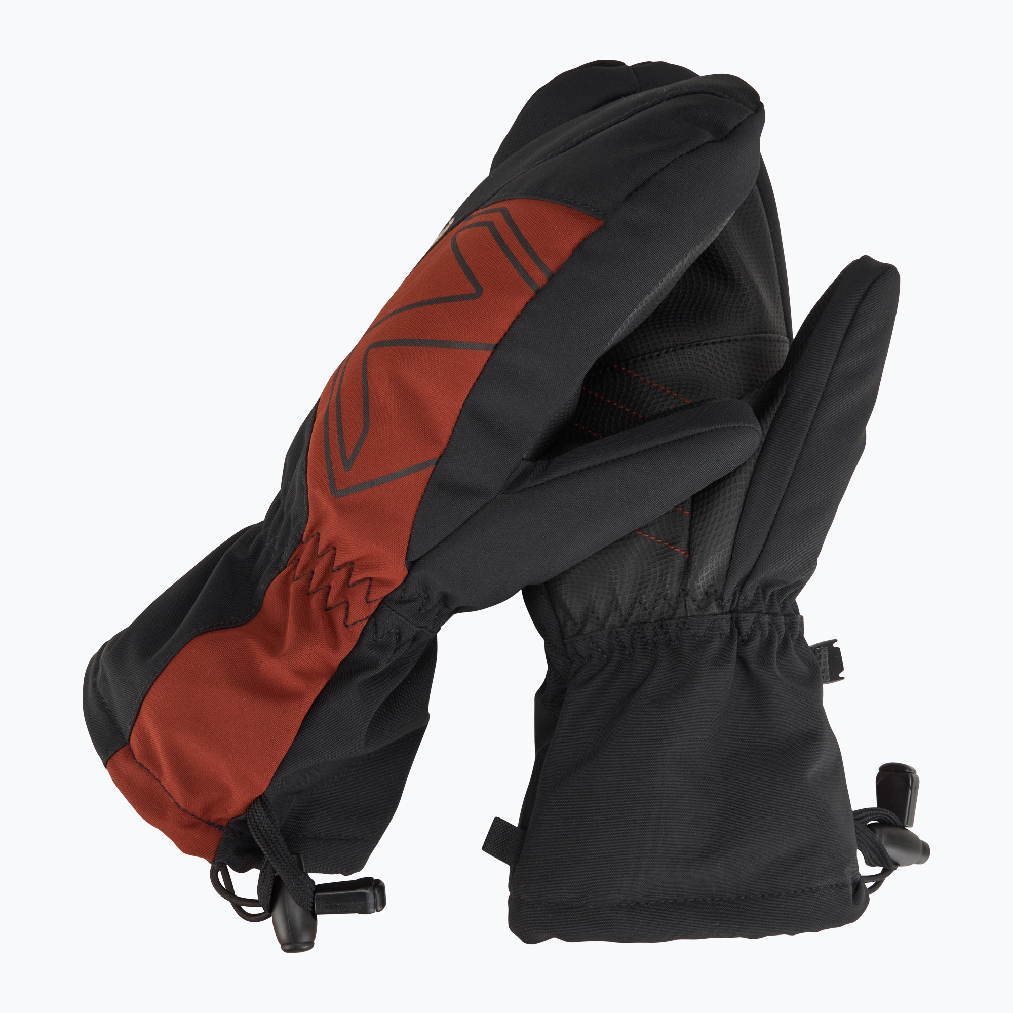 ZIENER Lavalino Aquashield AW Mitten marrone legnoso guanto da sci per bambini (4) (Lavalino Aquashield AW Mitten 801996.524)