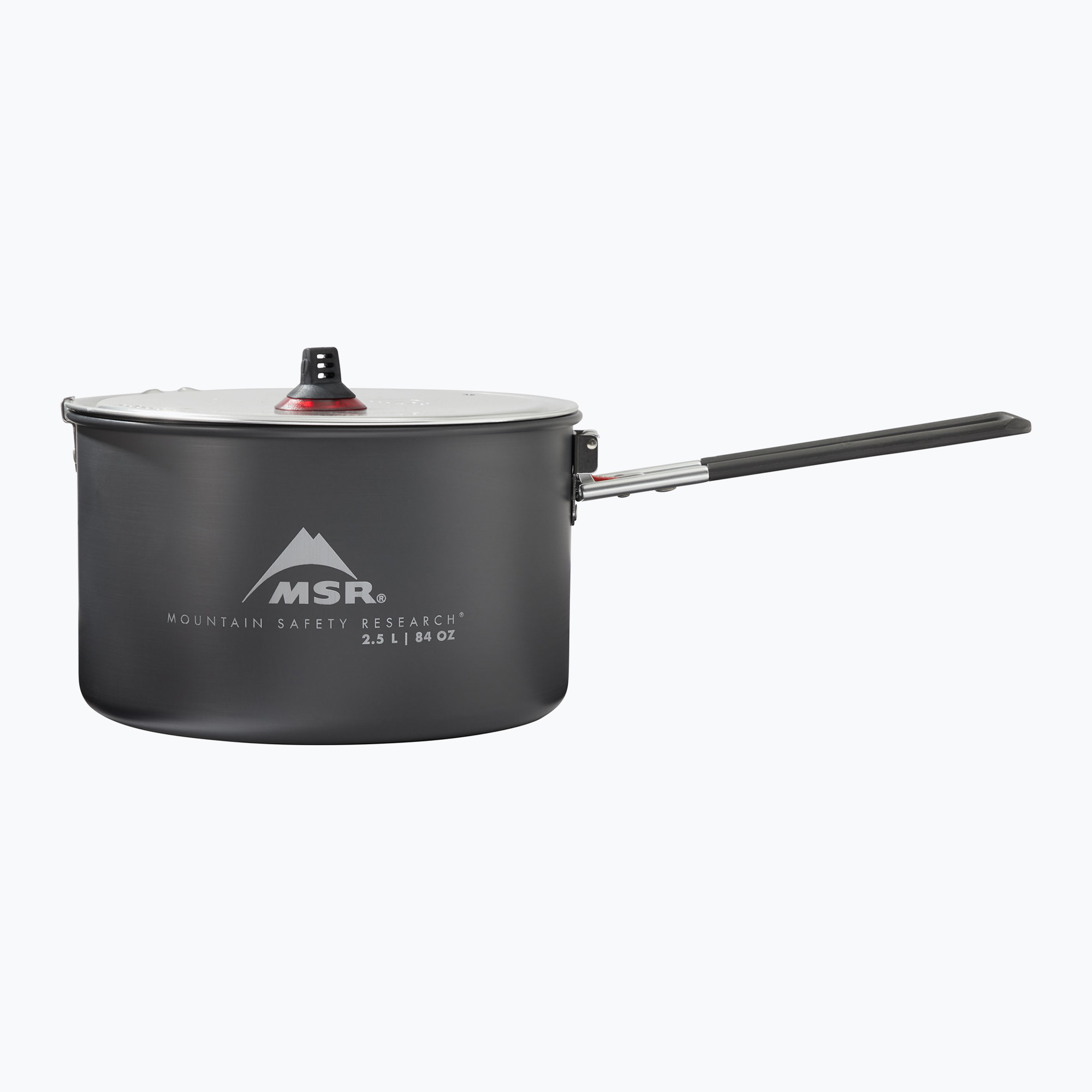 Pentola da viaggio MSR in ceramica da 2,5 l nera (2.5 l) (Ceramic 13231)