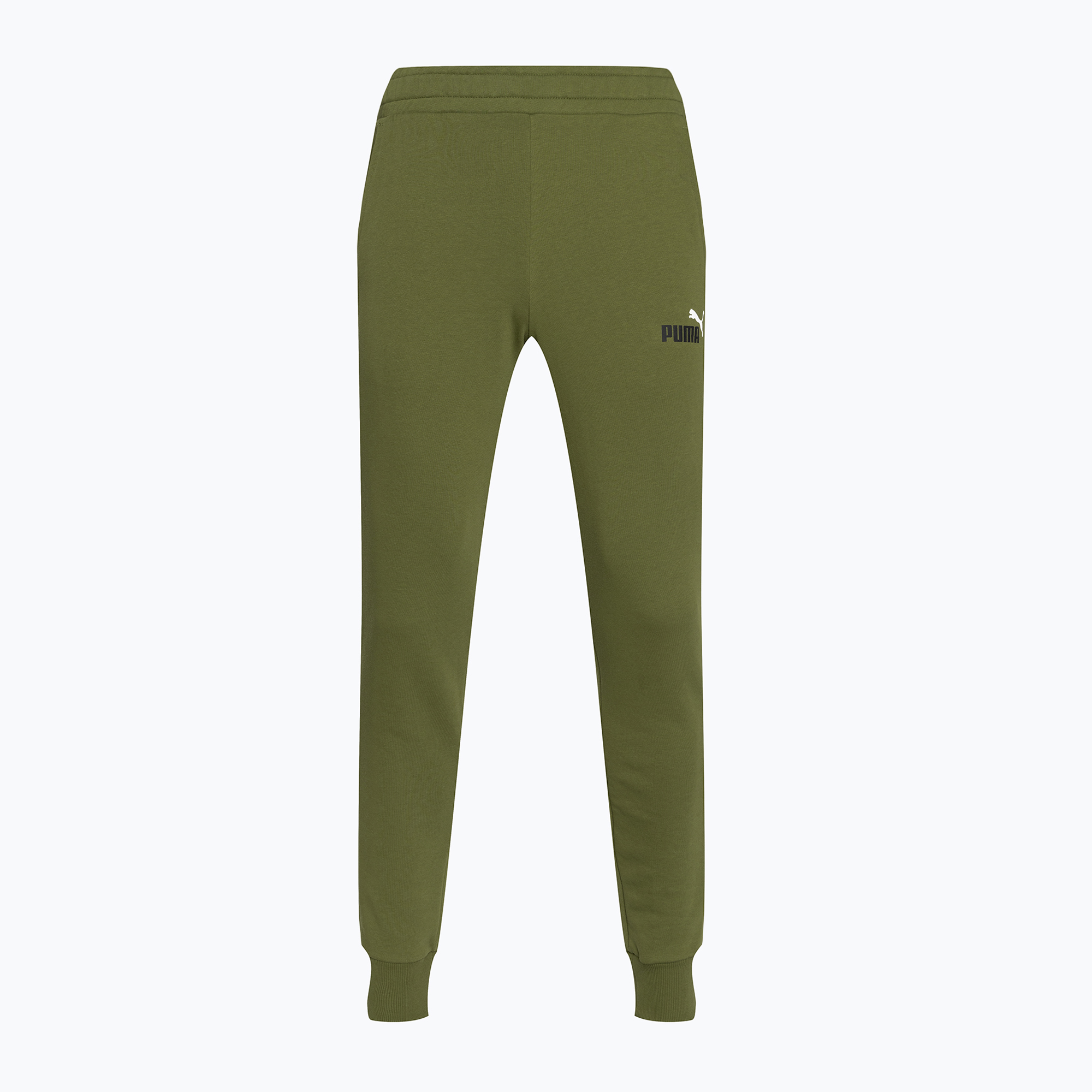 Pantaloni da uomo PUMA Essentials+ 2 Col Logo TR verde oliva (XL) (Essentials+ 2 Col Logo TR 586768)